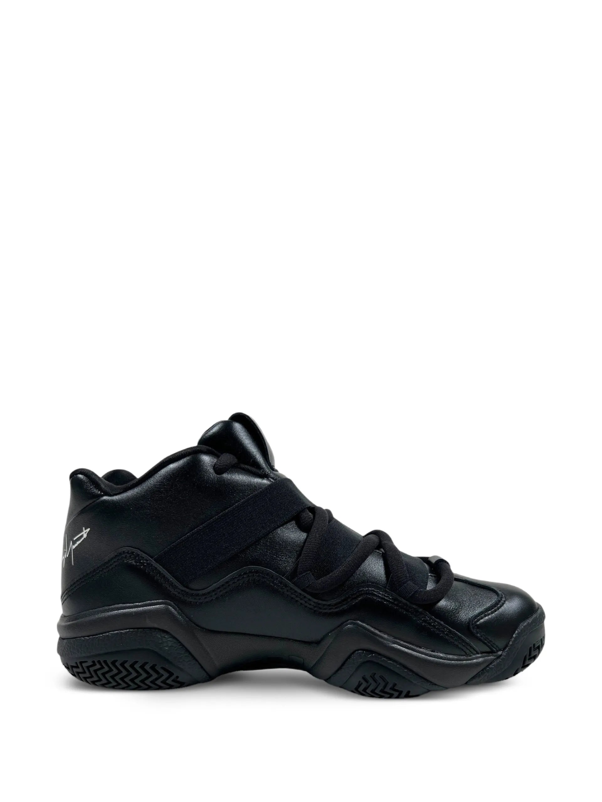 Y-3 Megaball Leather Sneakers KH9944 Vue 3
