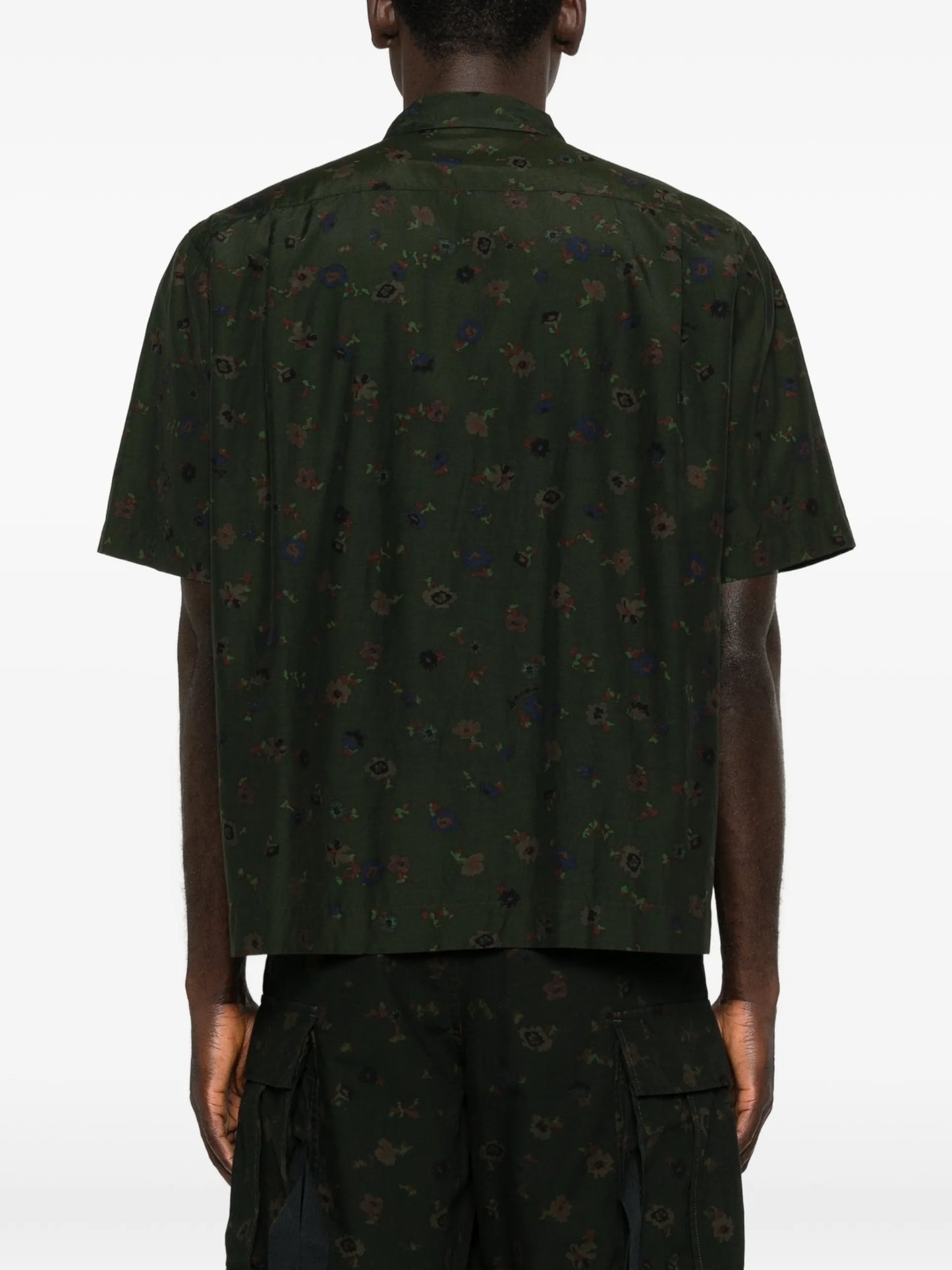 Sacai Floral-print Shirt 2603977M Vue 4