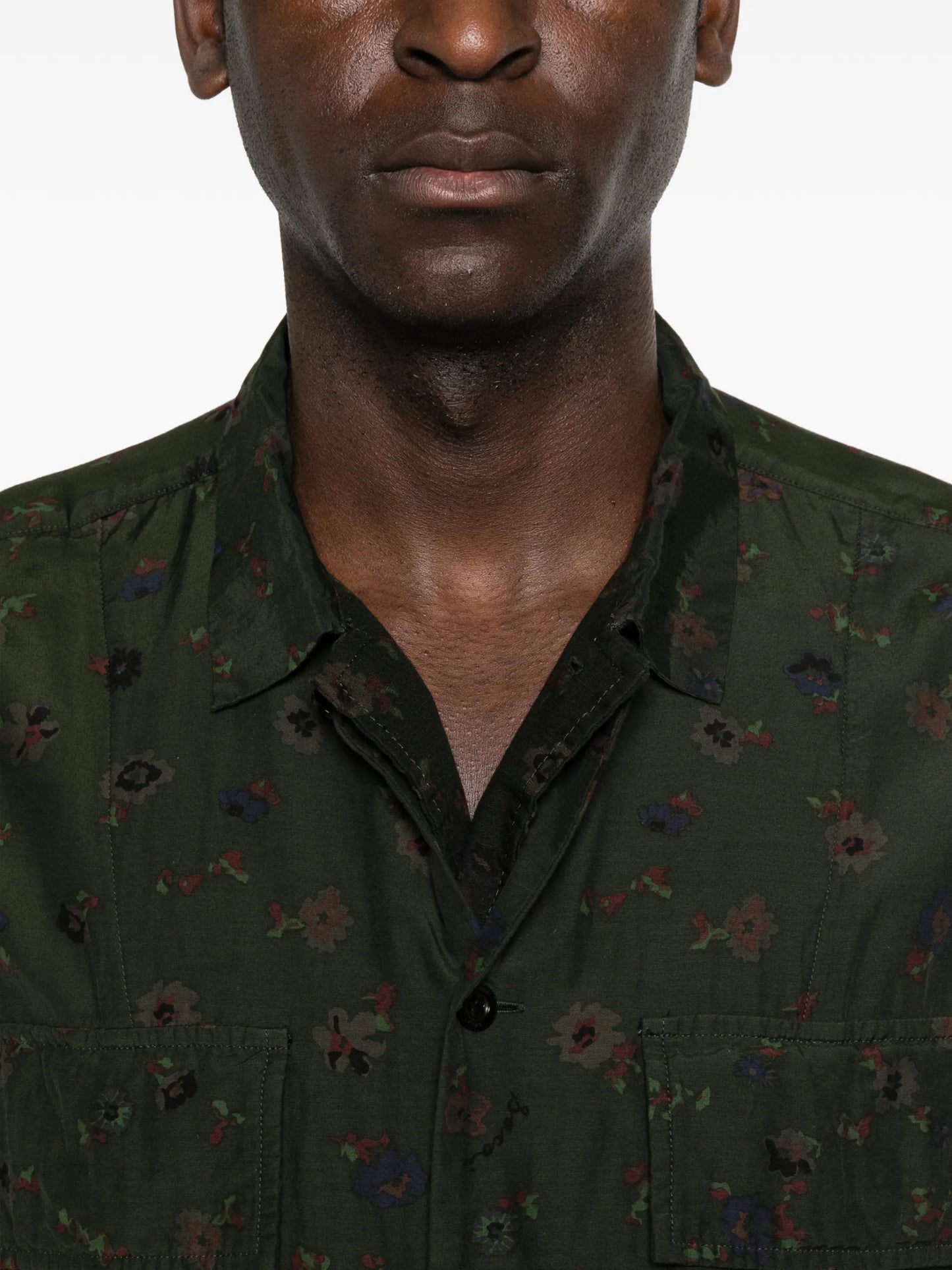 Sacai Floral-print Shirt 2603977M Vue 5