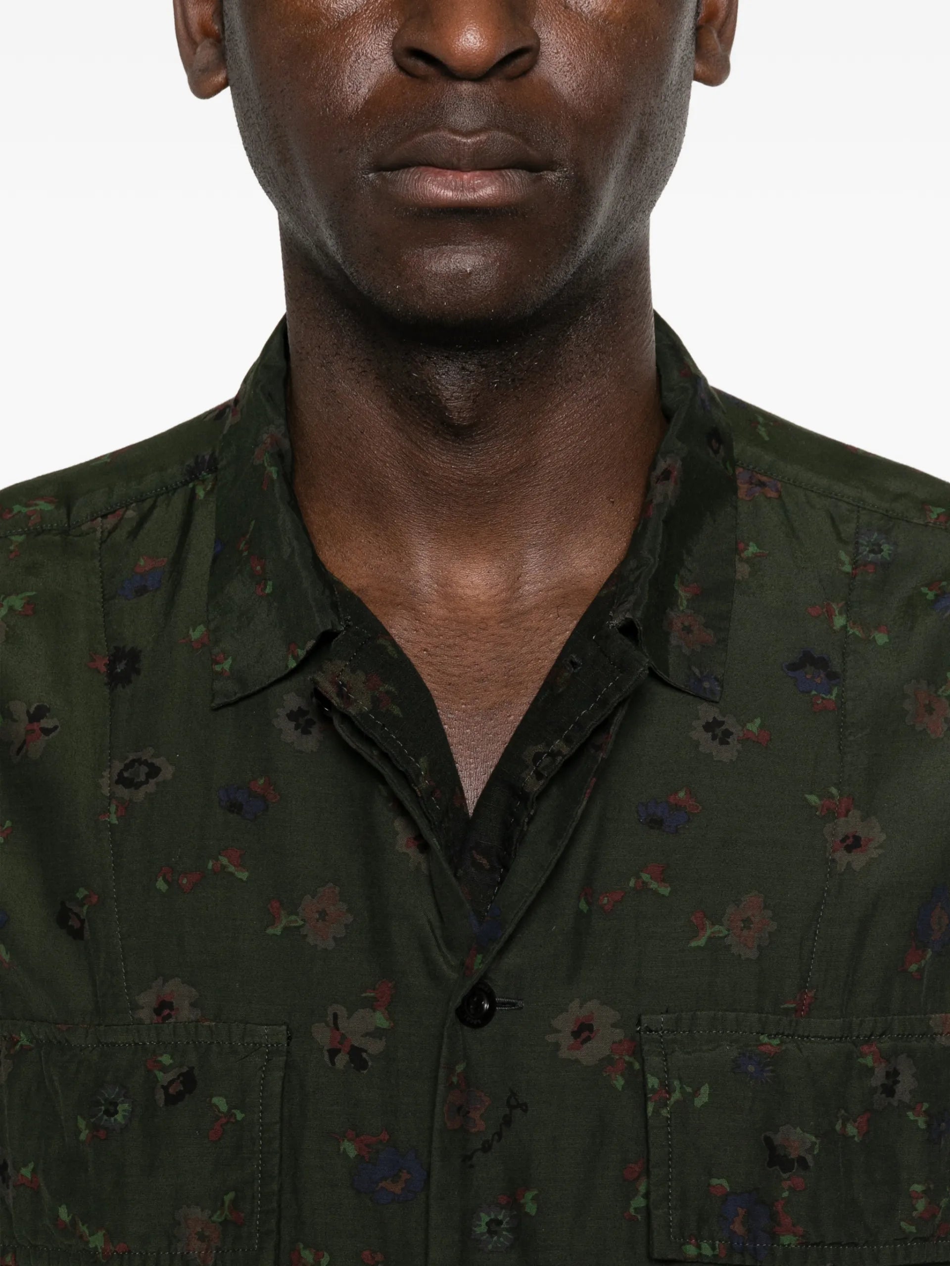Sacai Floral-print Shirt 2603977M Vue 5