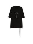 Rick Owens DRKSHDW Star-print Crew-neck T-shirt DU01F4274RIGEP3 Vue 1