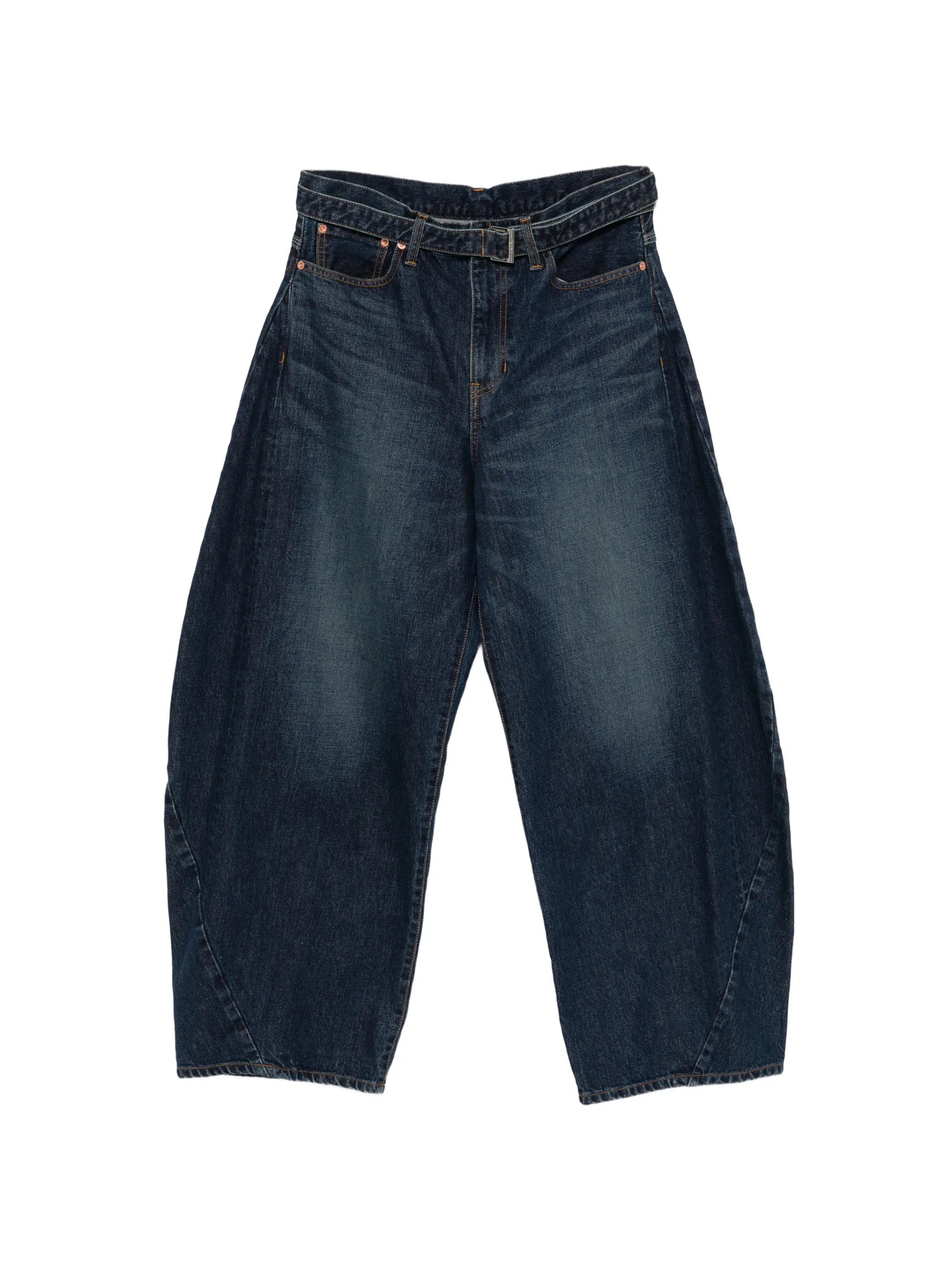 Sacai Belted Jeans 2603930M Vue 1