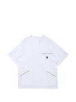 Sacai X Carhartt WIP Cotton T-shirt 2601092S Vue 1