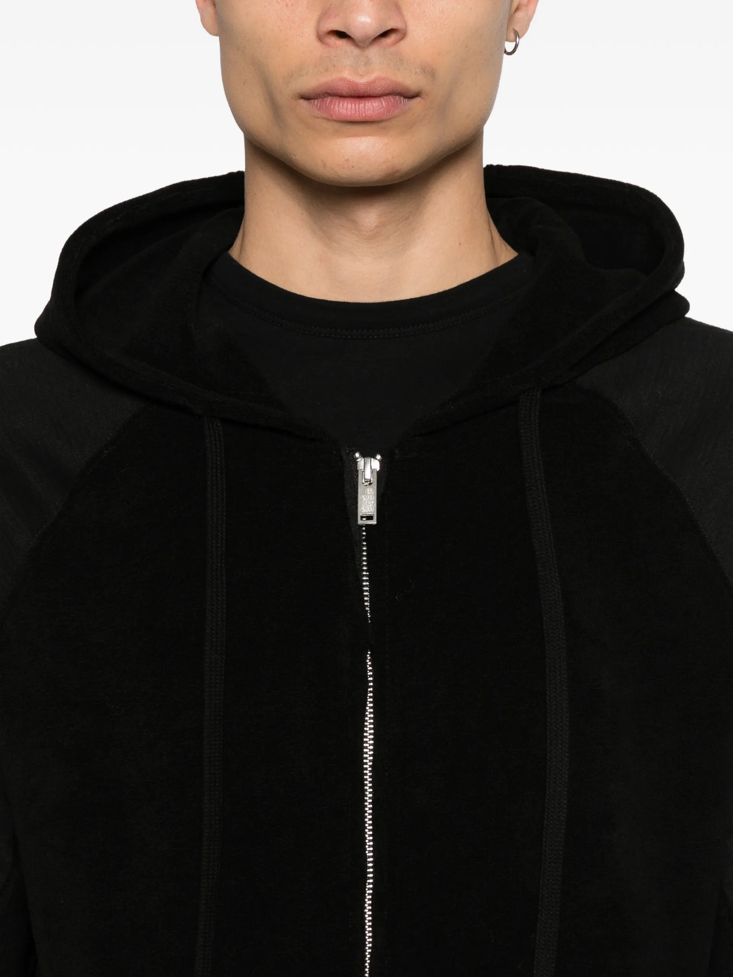 Thom Krom Zip Hoodie MSJ693 Vue 5
