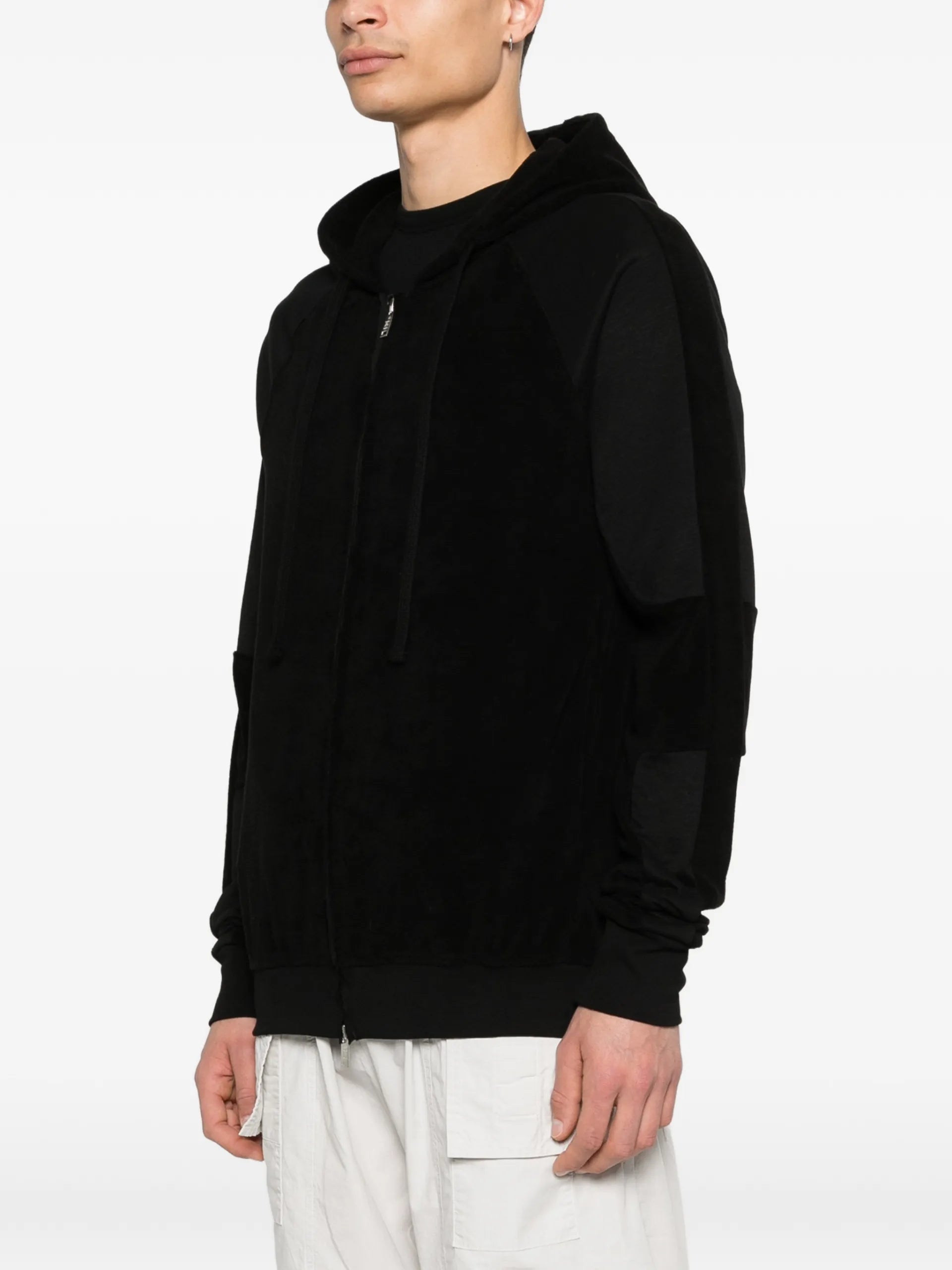 Thom Krom Zip Hoodie MSJ693 Vue 3