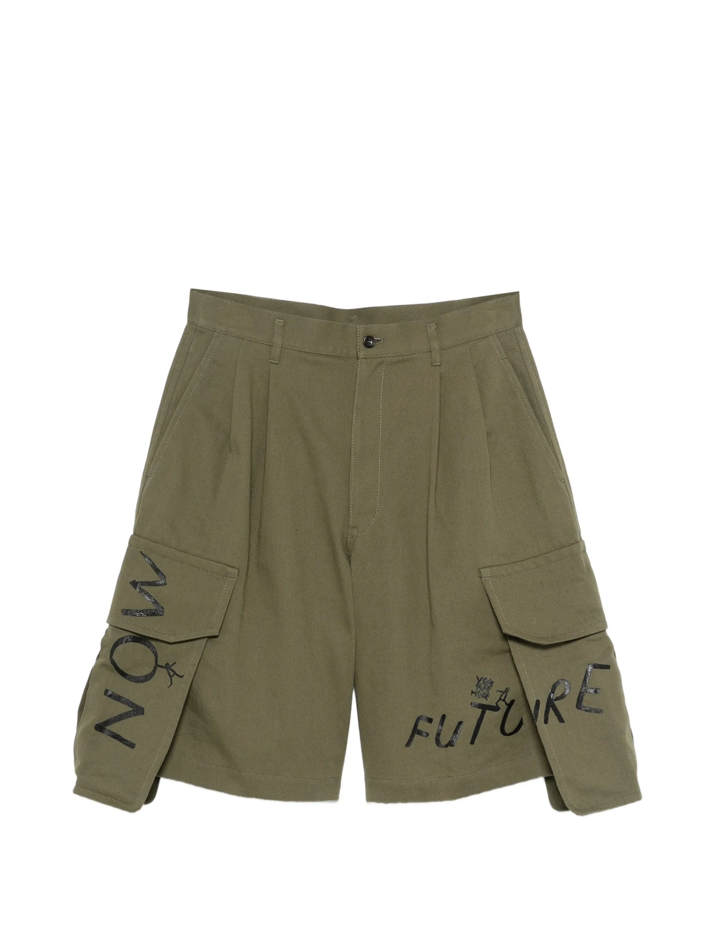 Comme Des Garçons Shirt Cargo Printed Shorts FQP504 Vue 1