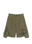 Comme Des Garçons Shirt Cargo Printed Shorts FQP504 Vue 1