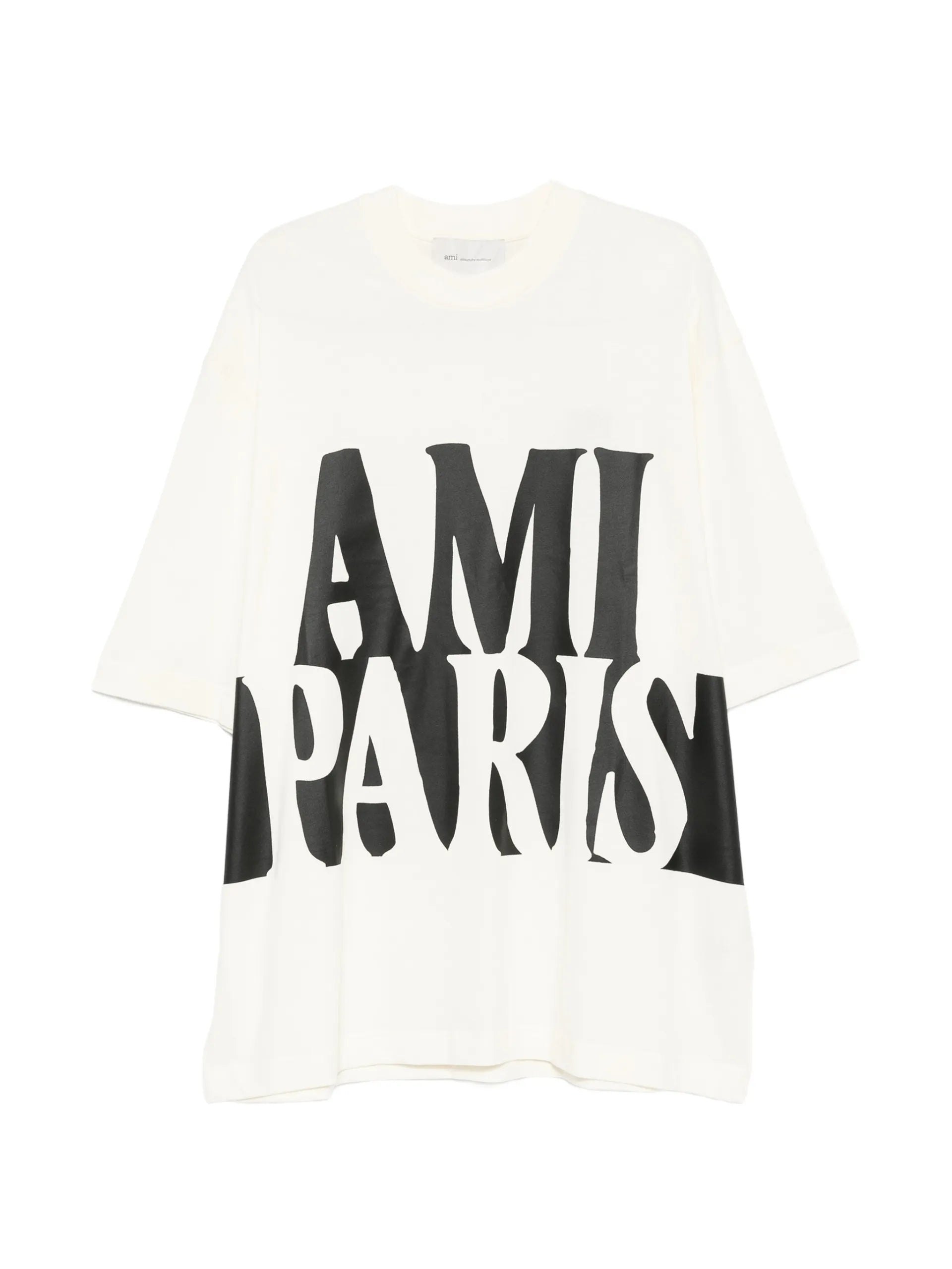 AMI Paris Logo T-shirt UTS381726 Vue 1