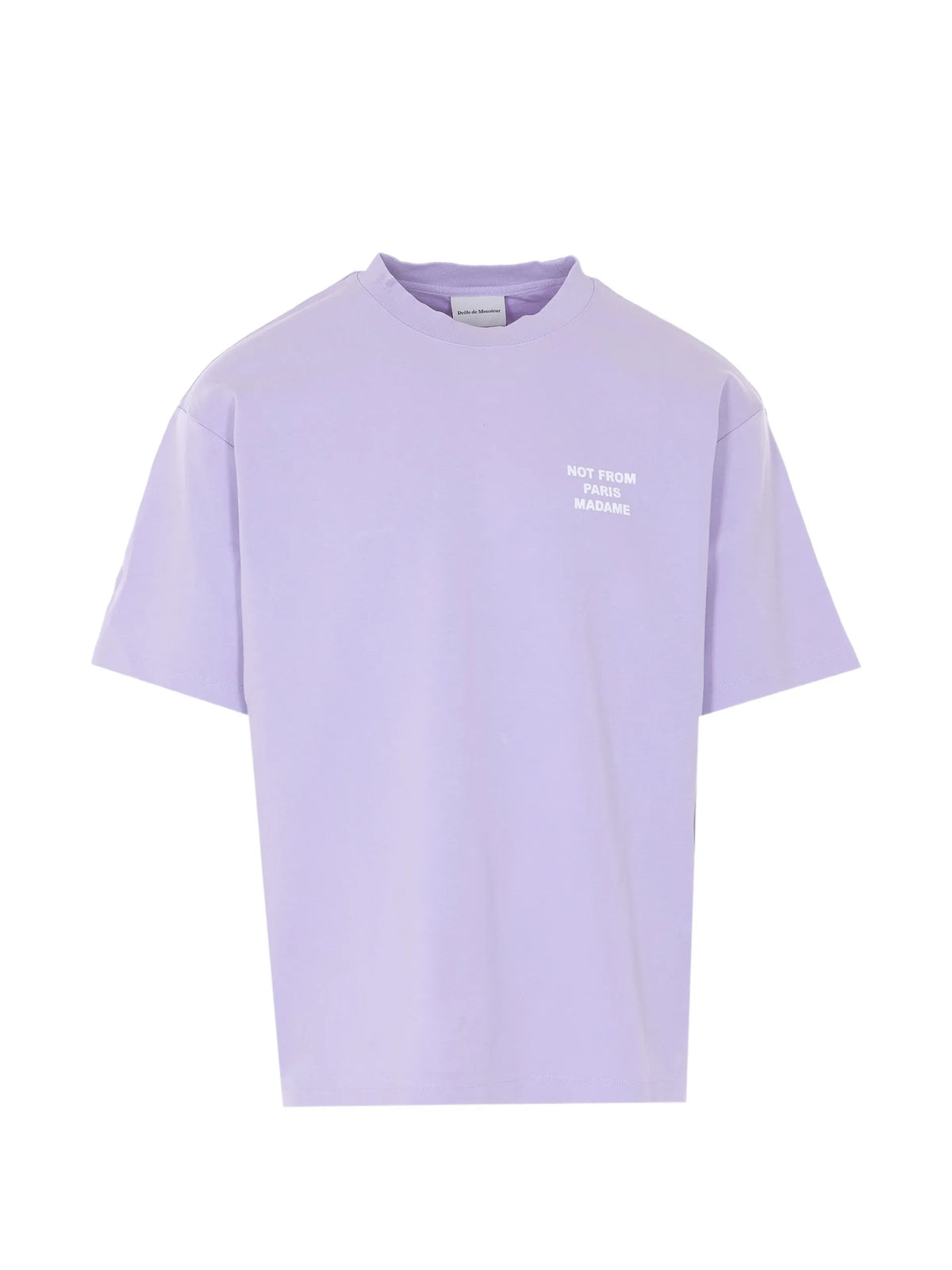 Drôle De Monsieur slogan T-shirt coloris Purple