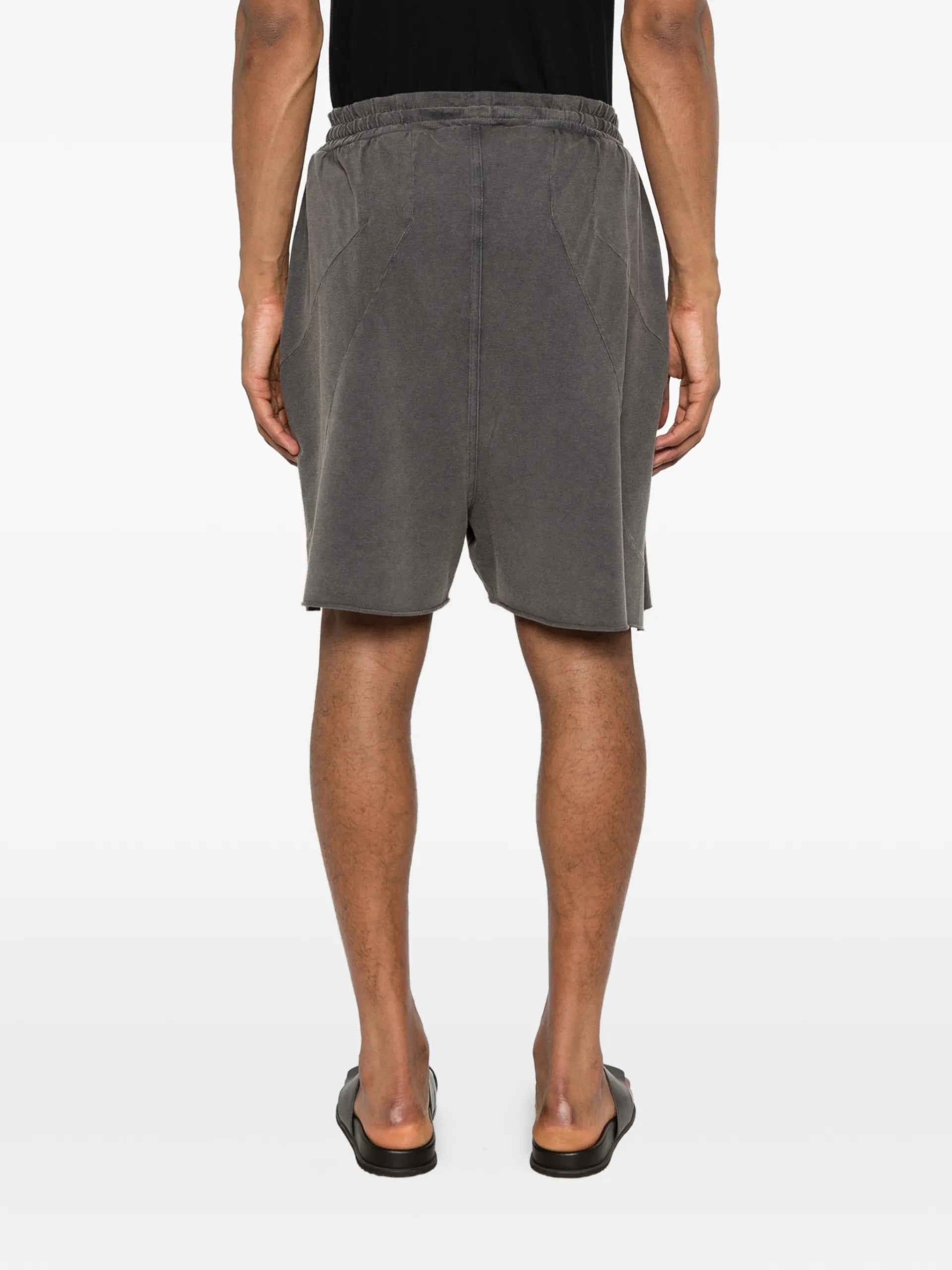 Thom Krom Drawstring Side-slit Shorts MST513 Vue 4