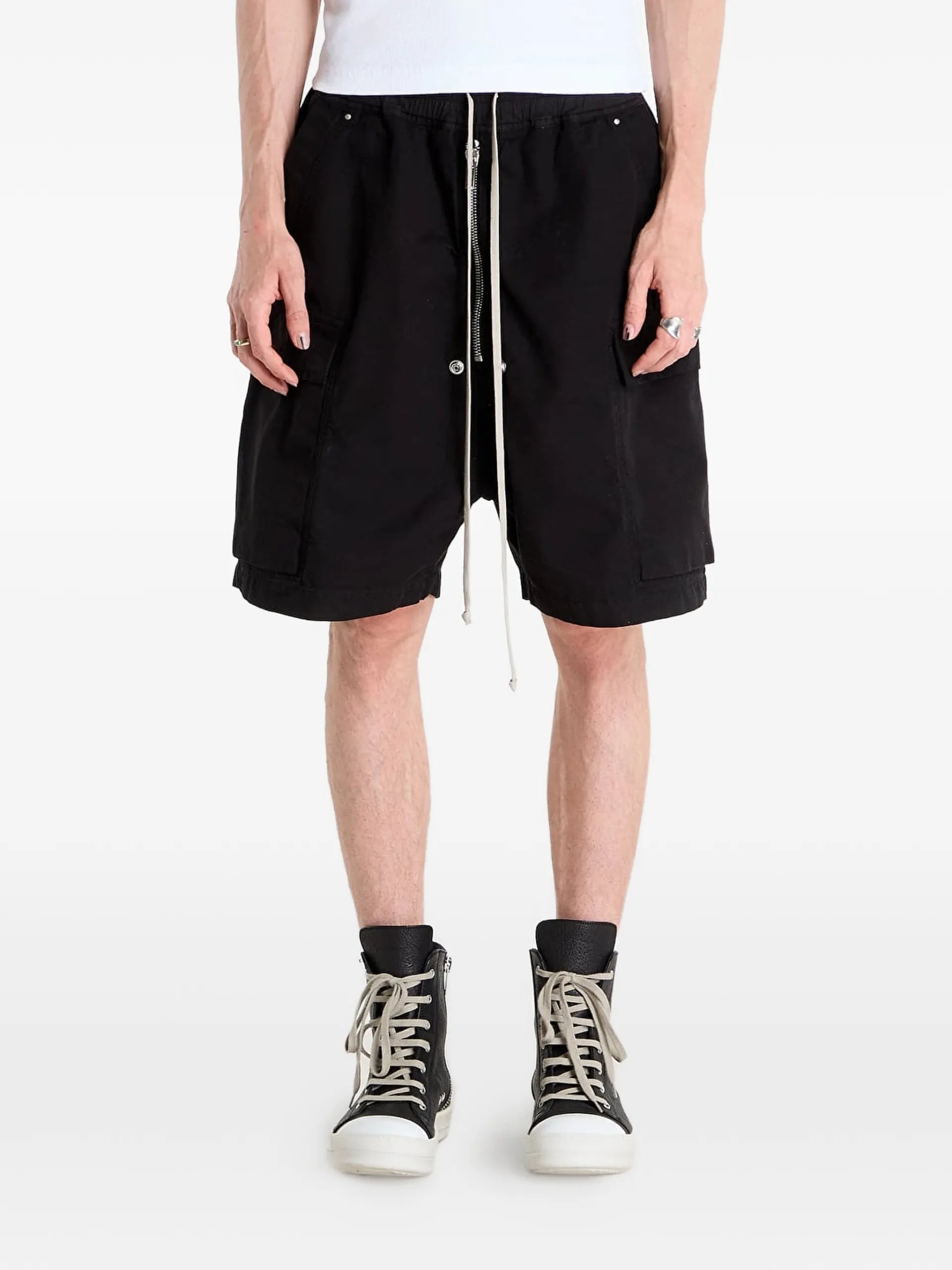 Rick Owens DRKSHDW Cargobela Shorts DU01F4369CVS Vue 1
