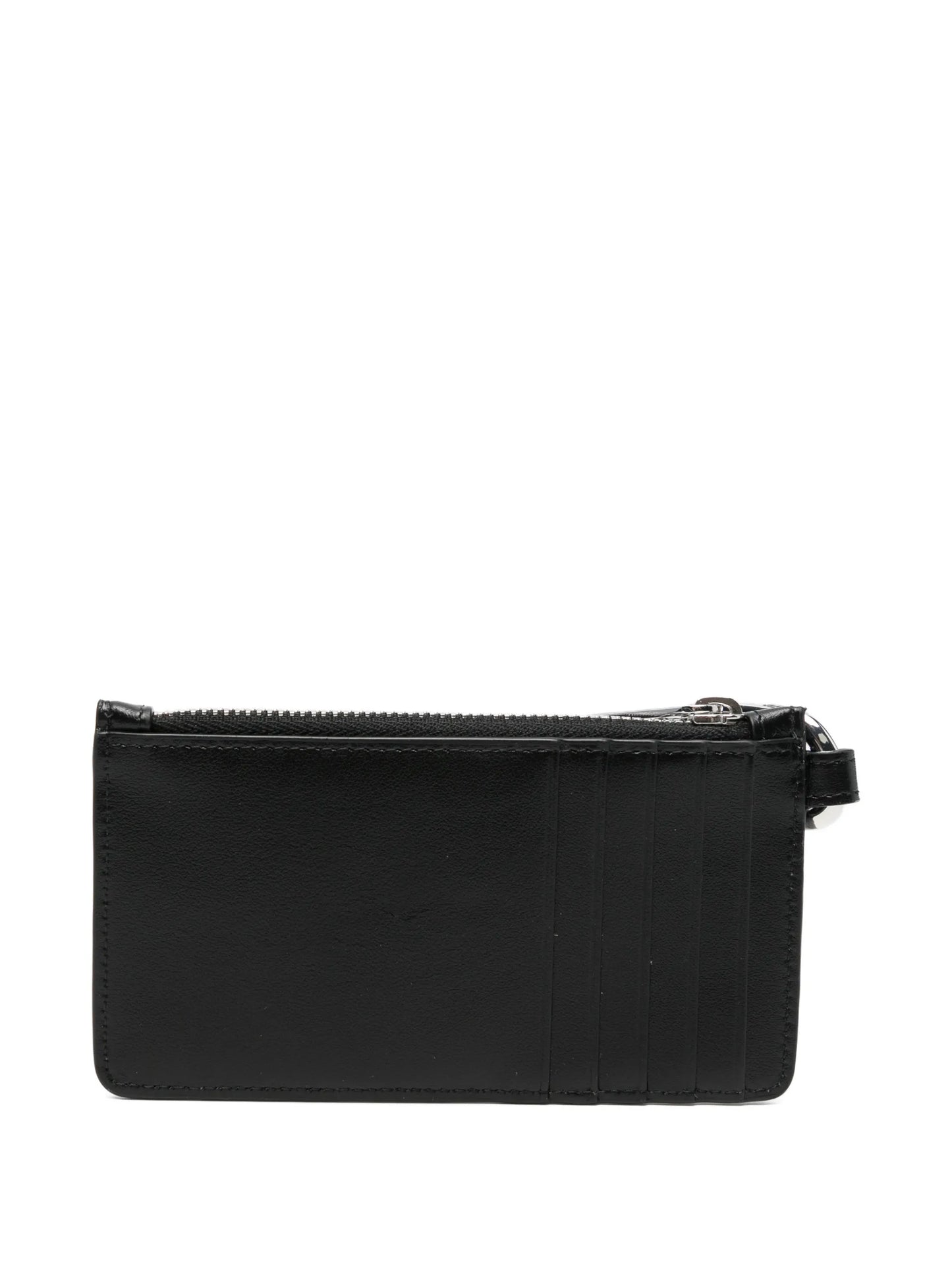 Sacai Zip-top Leather Cardholder - vue arriere - sacai