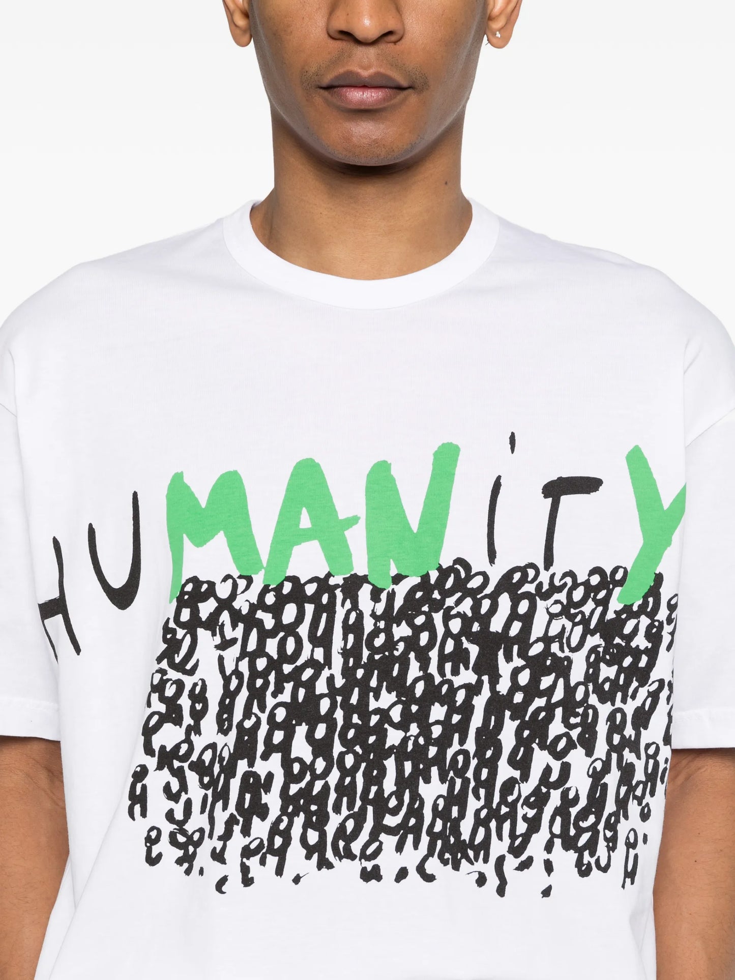 Comme Des Garçons Shirt Graphic-print T-shirt FQT040 Vue 5