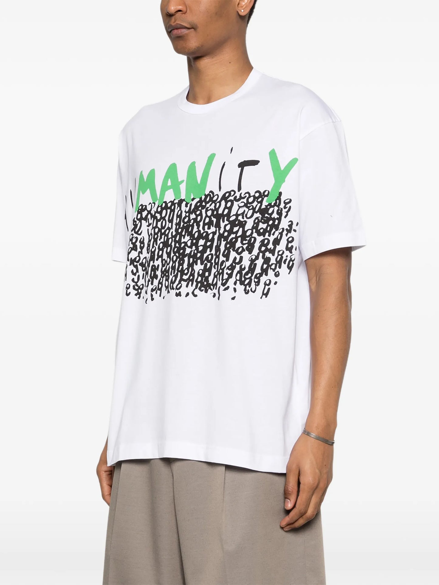 Comme Des Garçons Shirt Graphic-print T-shirt FQT040 Vue 3