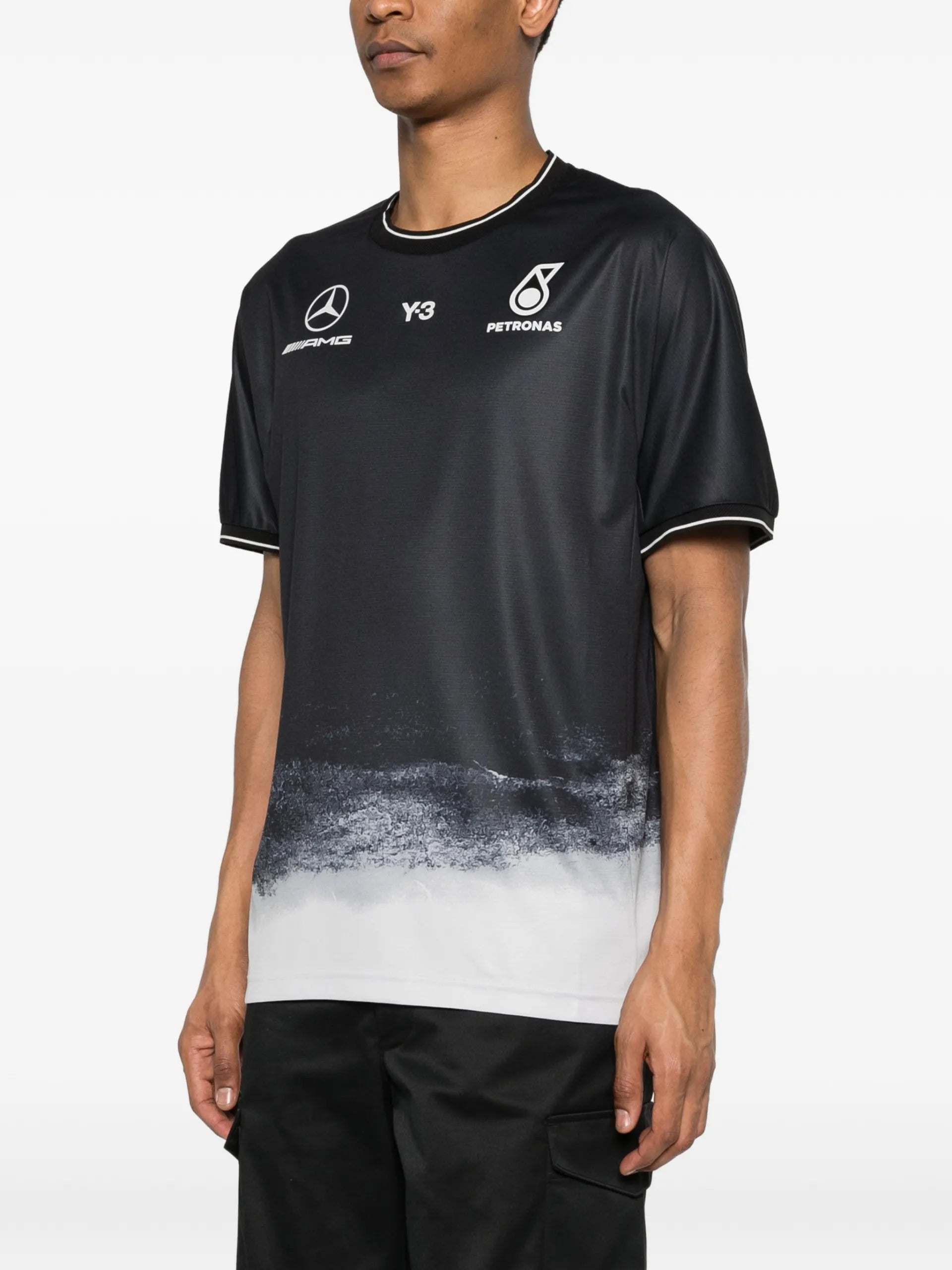 Y-3 X Mercedes-AMG Petronas F1 Short-sleeve T-shirt KR2341 Vue 3