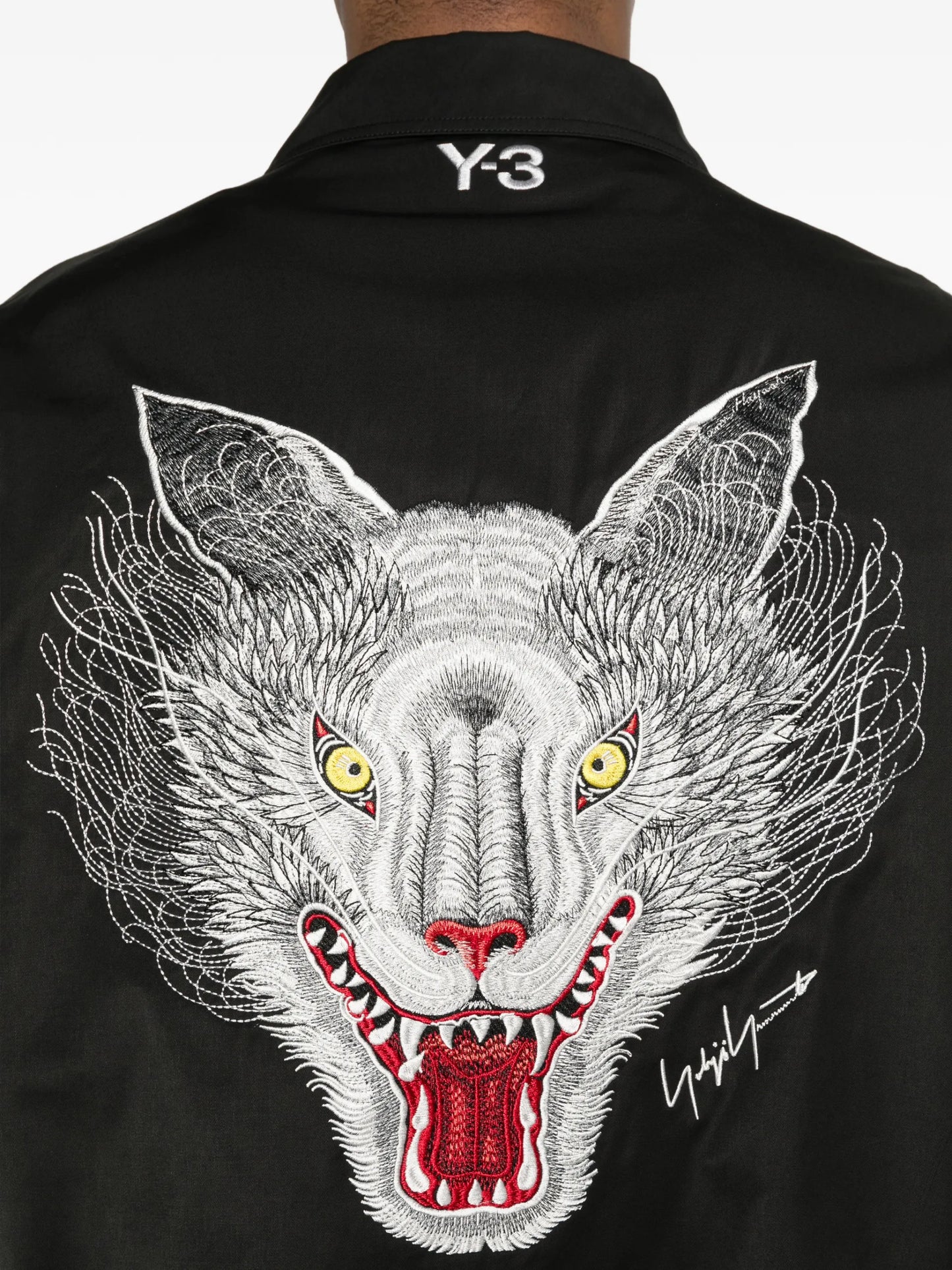 Y-3 X Mercedes-AMG Petronas F1 Logo-detail Jacket KR2375 Vue 5