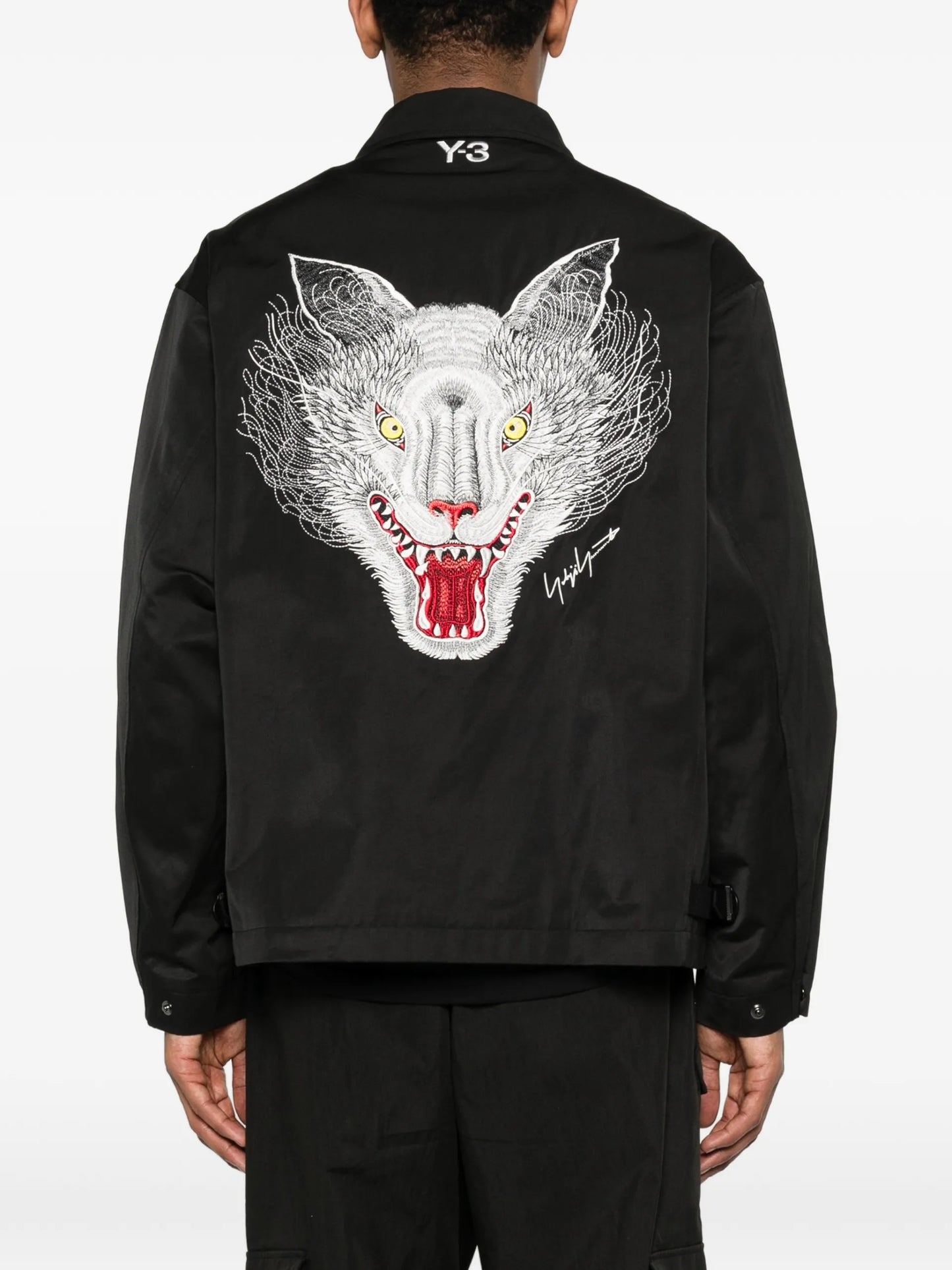 Y-3 X Mercedes-AMG Petronas F1 Logo-detail Jacket KR2375 Vue 4