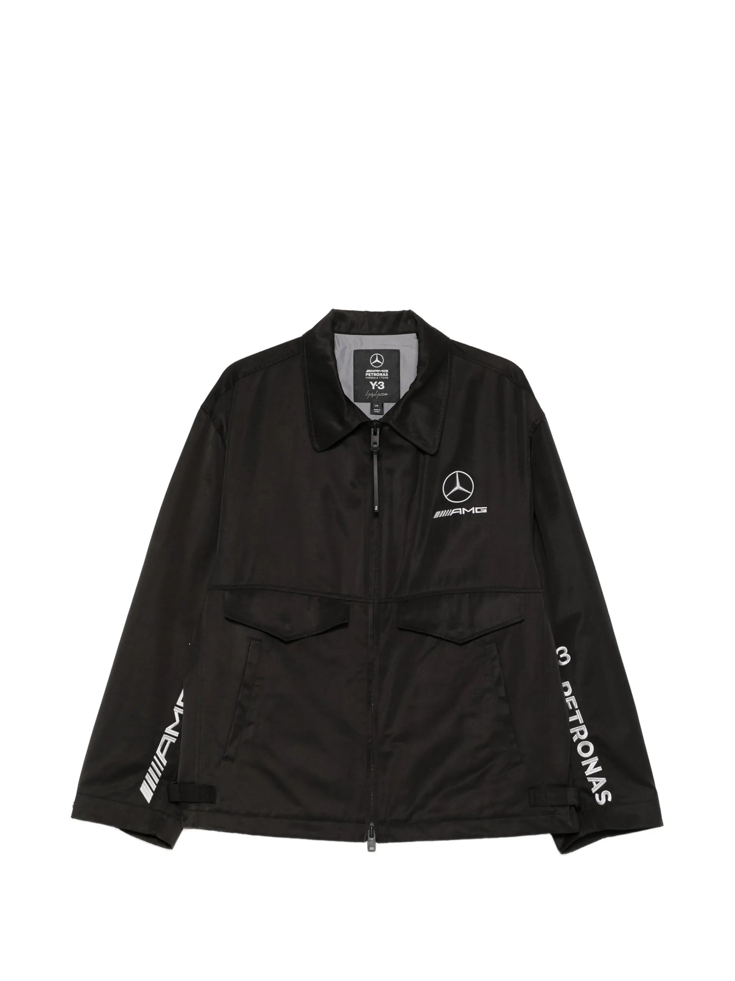 Y-3 X Mercedes-AMG Petronas F1 Logo-detail Jacket KR2375 Vue 1