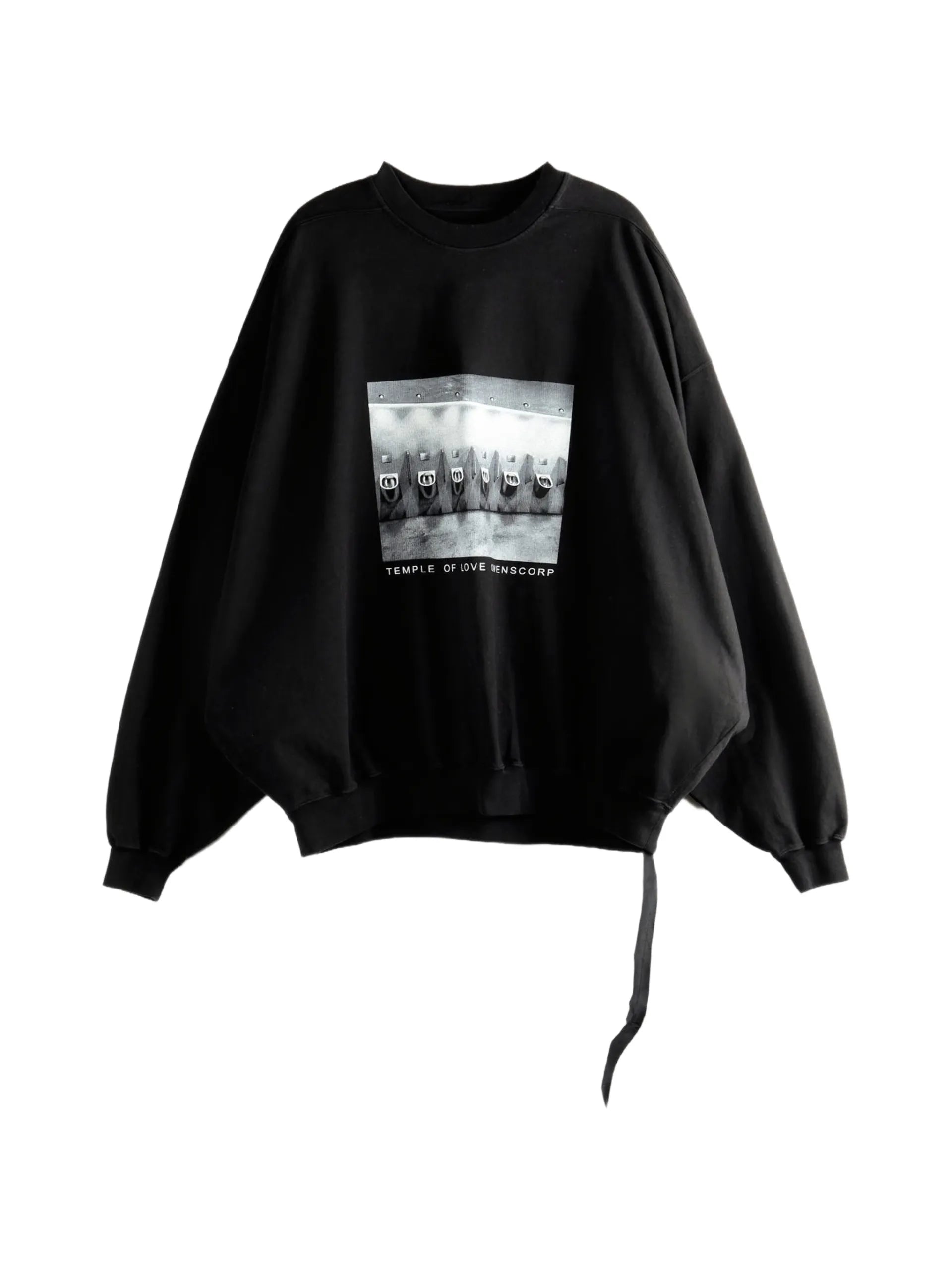 Rick Owens DRKSHDW Graphic Crew-neck T-shirt DU01F4267RIGP4P Vue 1