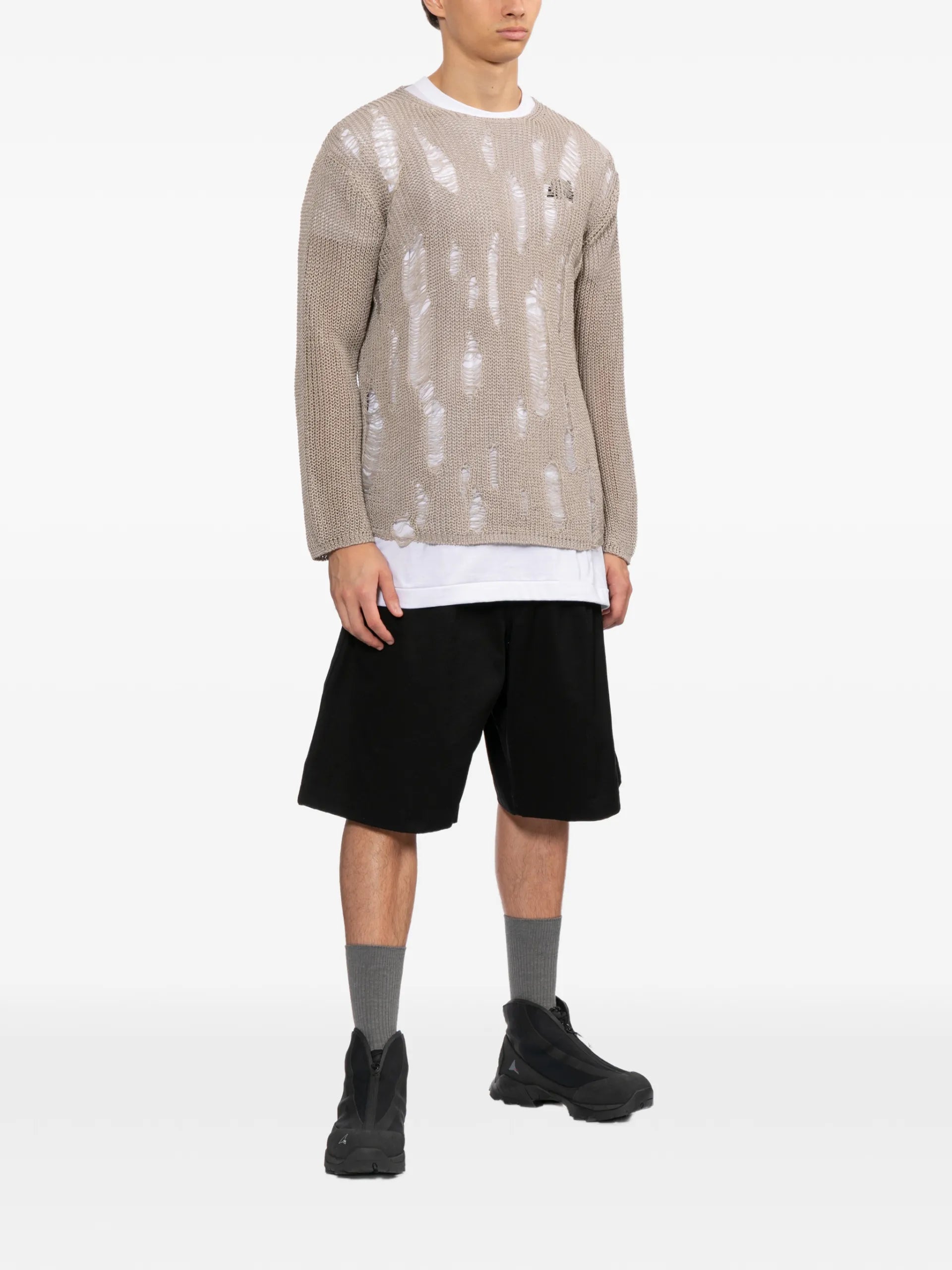 Comme Des Garçons Homme Canvas Shorts