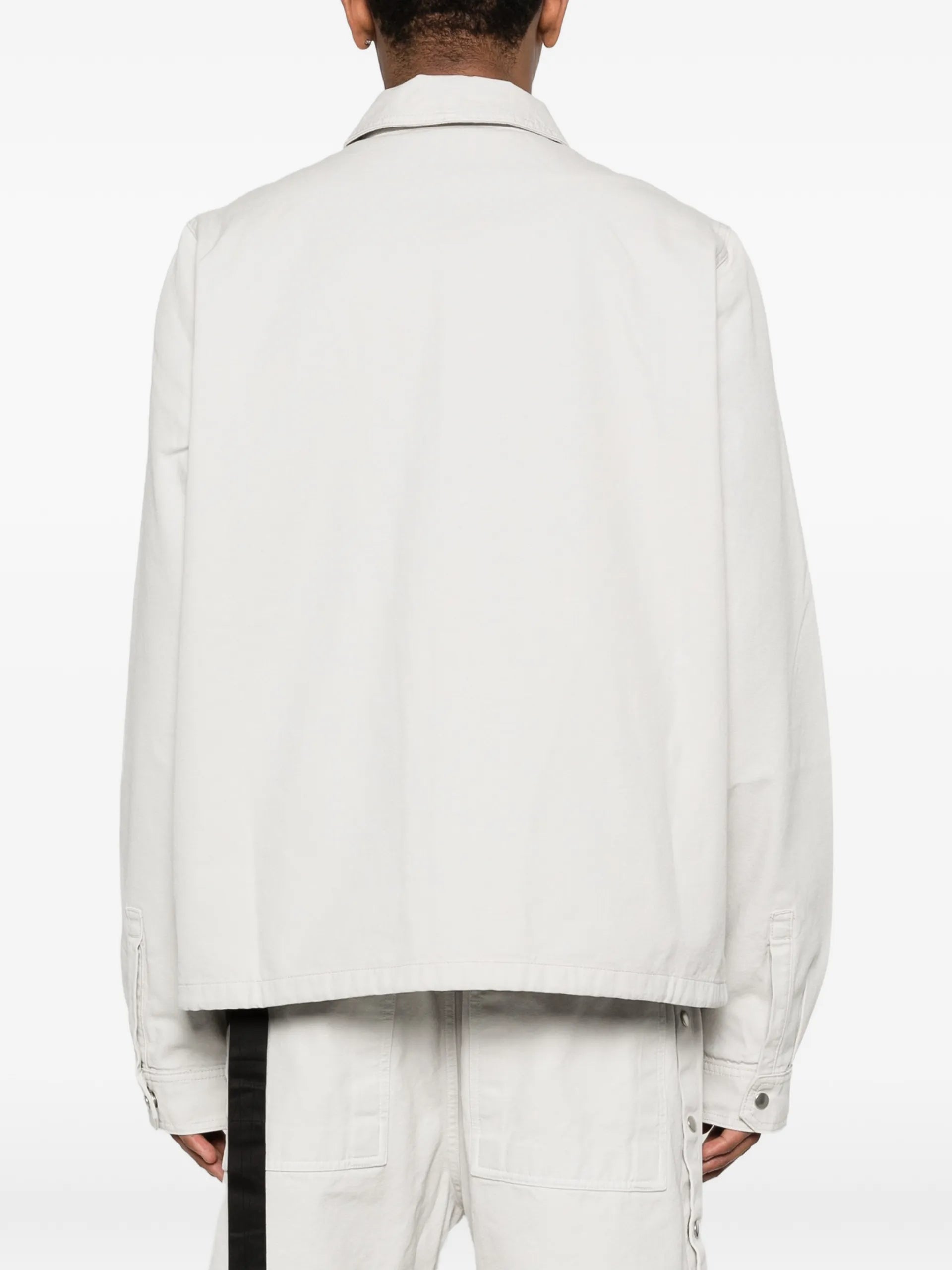Rick Owens DRKSHDW Zip-up Shirt Jacket DU01F4783CVS Vue 4