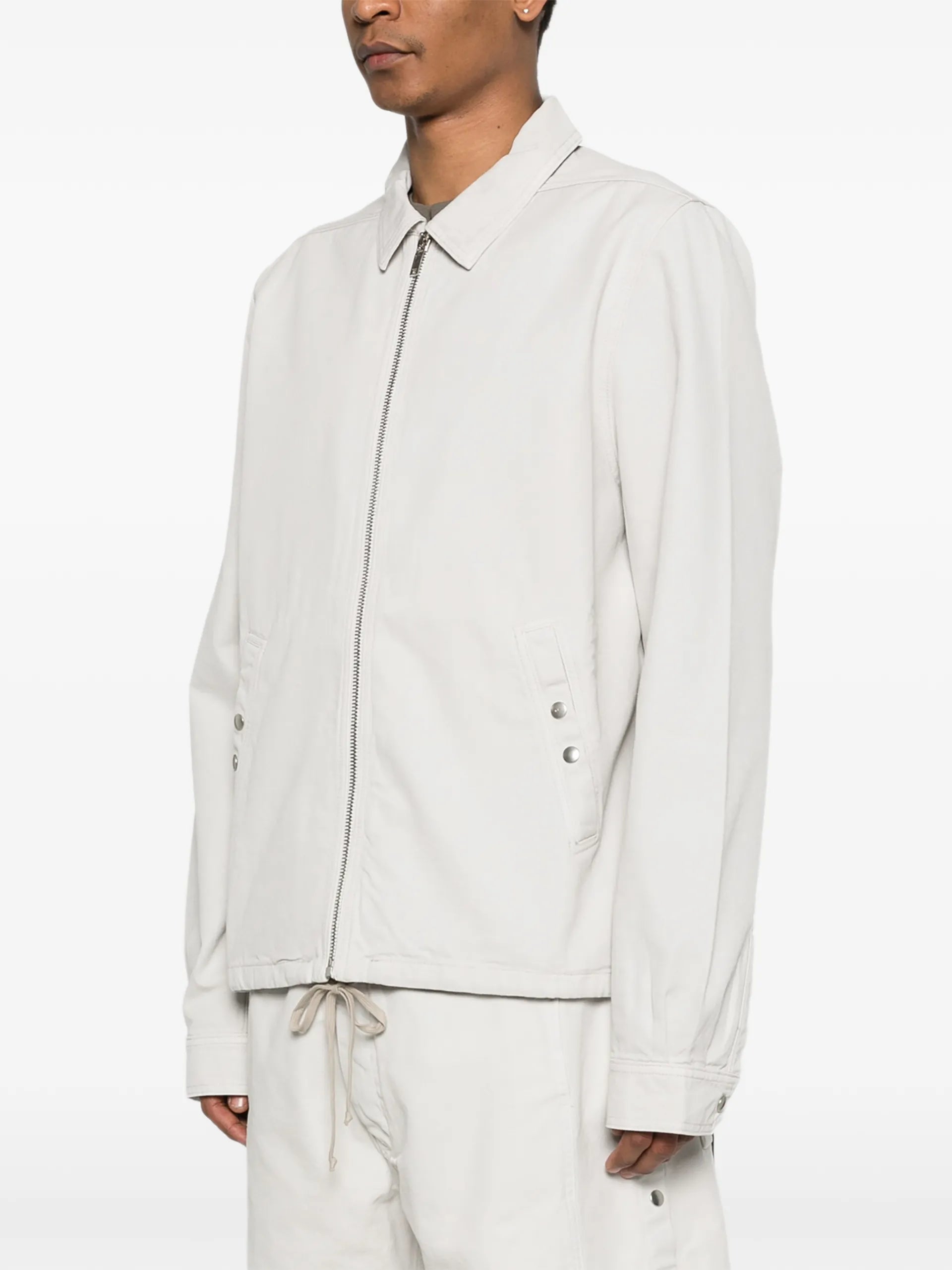 Rick Owens DRKSHDW Zip-up Shirt Jacket DU01F4783CVS Vue 3