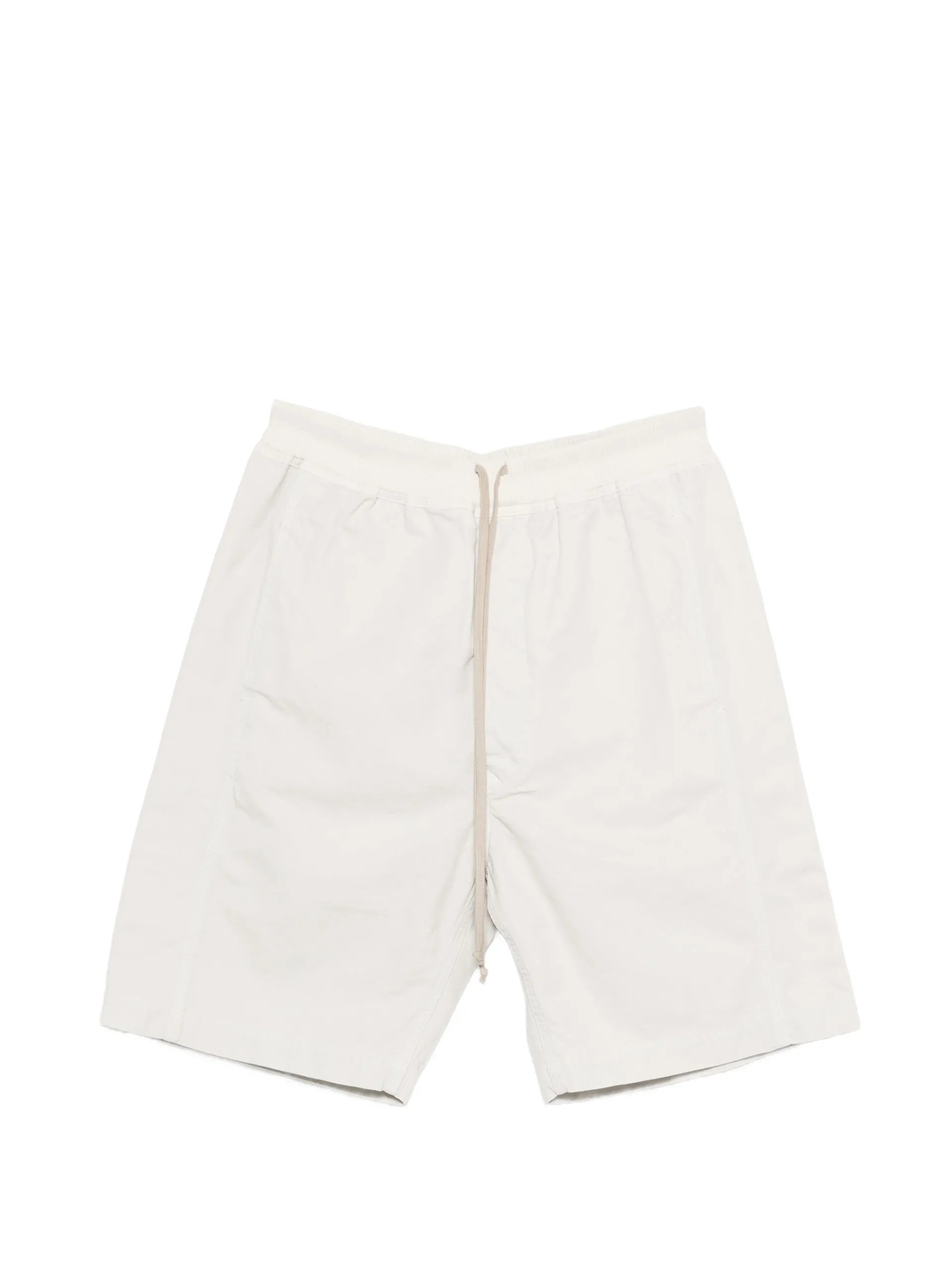 Rick Owens DRKSHDW  Wide Pusher Elastic-waist Bermuda Shorts DU01F4373CVS Vue 1