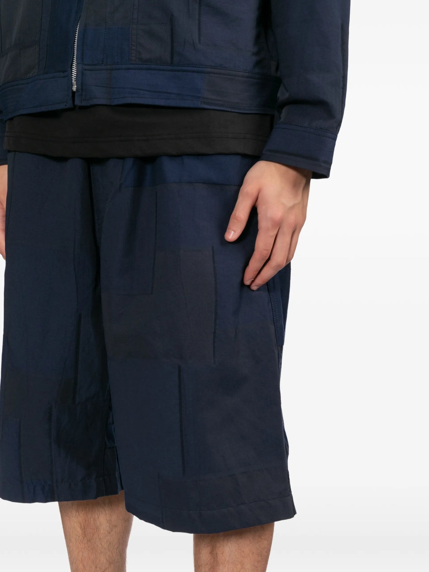 Comme Des Garçons Homme Patchwork Shorts 07XSPHQP019MQNYX00M Vue 5