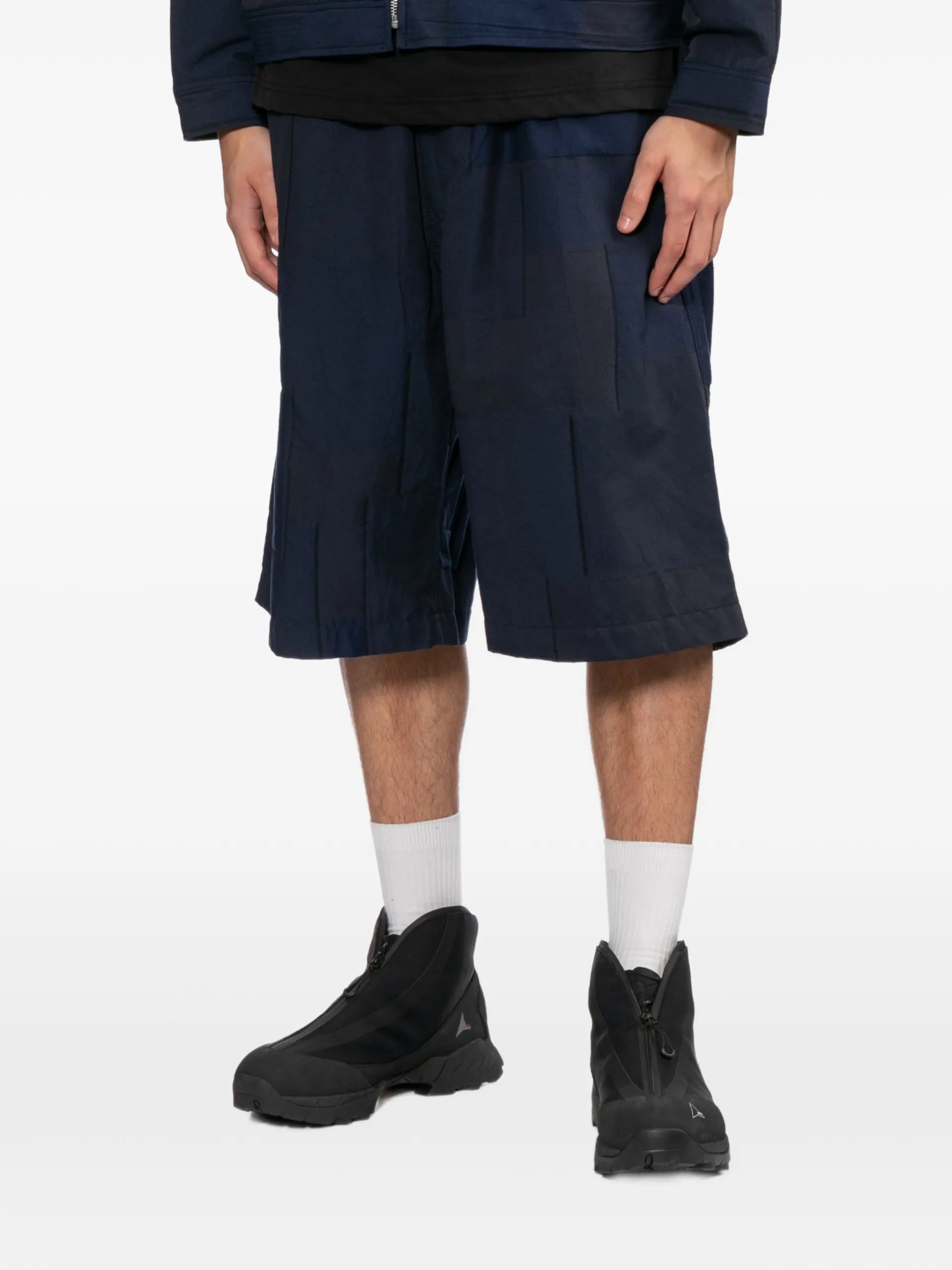 Comme Des Garçons Homme Patchwork Shorts 07XSPHQP019MQNYX00M Vue 3