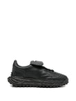 Maison MIHARA YASUHIRO Textured Leather Sneakers A14FW701BLCK Vue 1