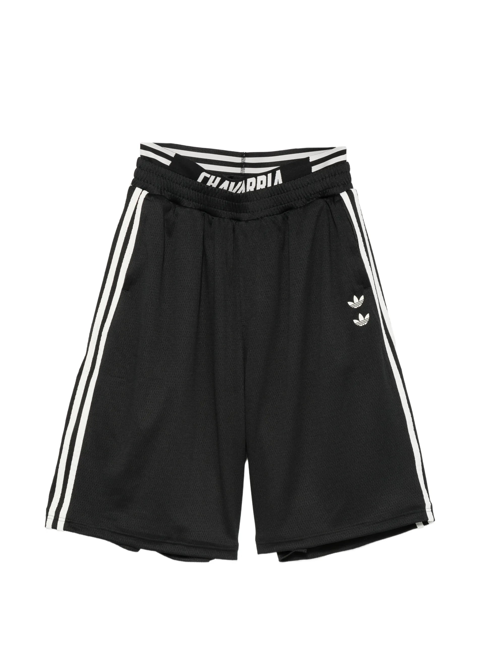 Adidas X Willy Chavarria Logo-embroidered Mesh Shorts - adidas | Le Block Lyon