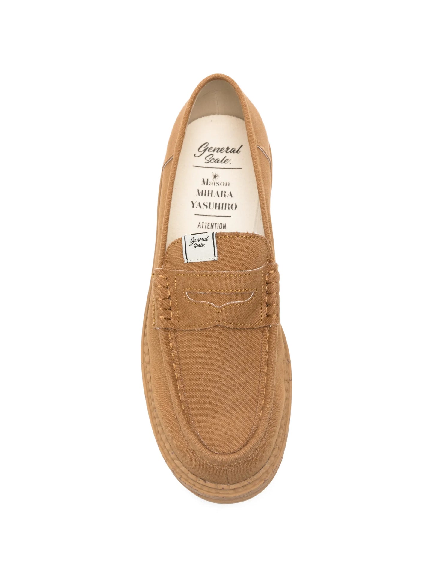 Maison MIHARA YASUHIRO Logo-patch Loafers S16FW718 Vue 4