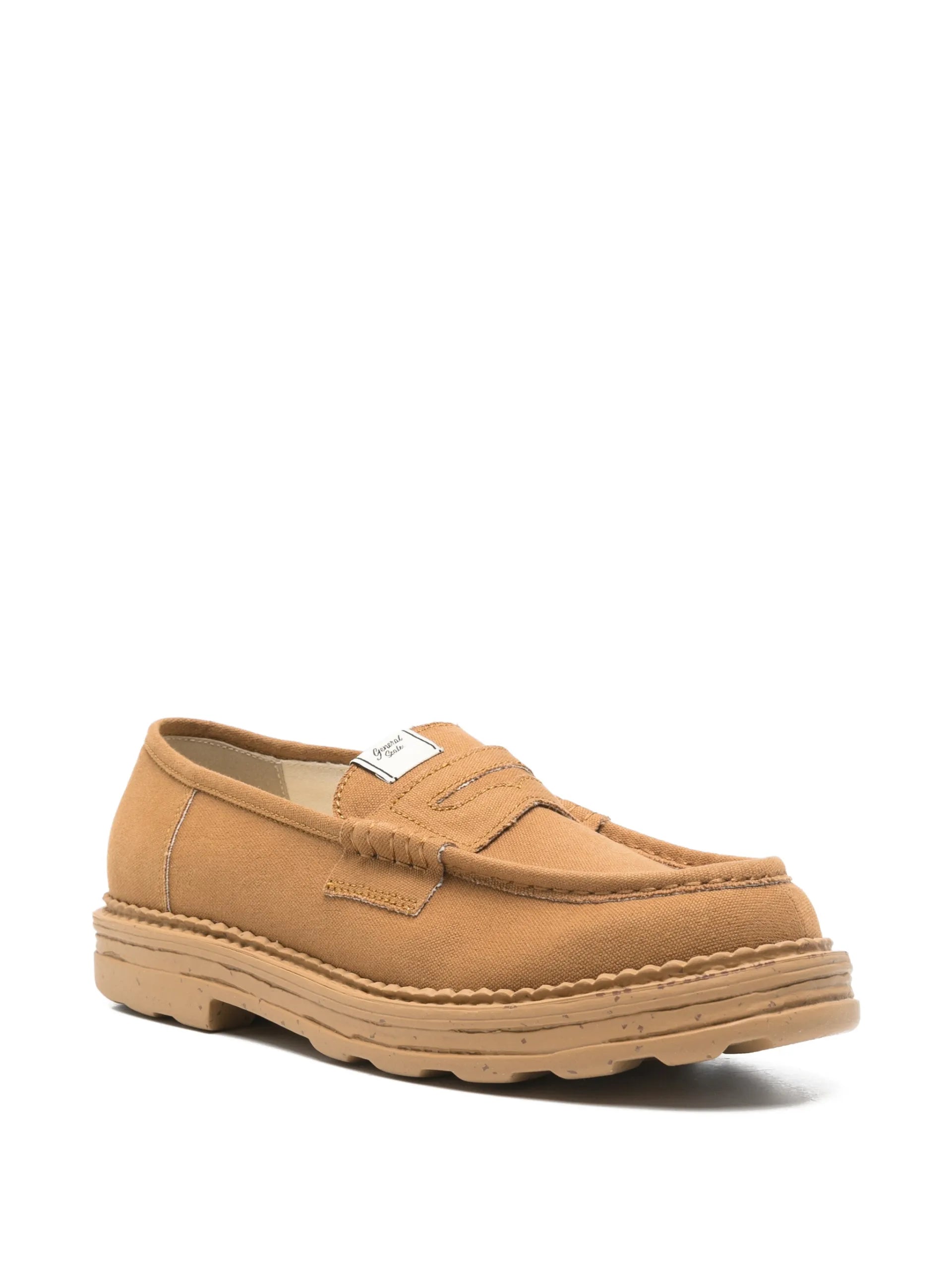 Maison MIHARA YASUHIRO Logo-patch Loafers S16FW718 Vue 2