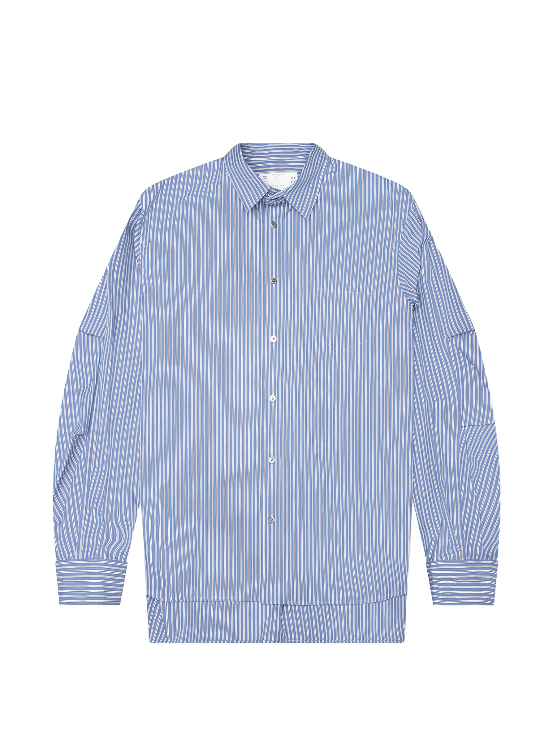 Sacai Striped Shirt 2603935M421 Vue 1