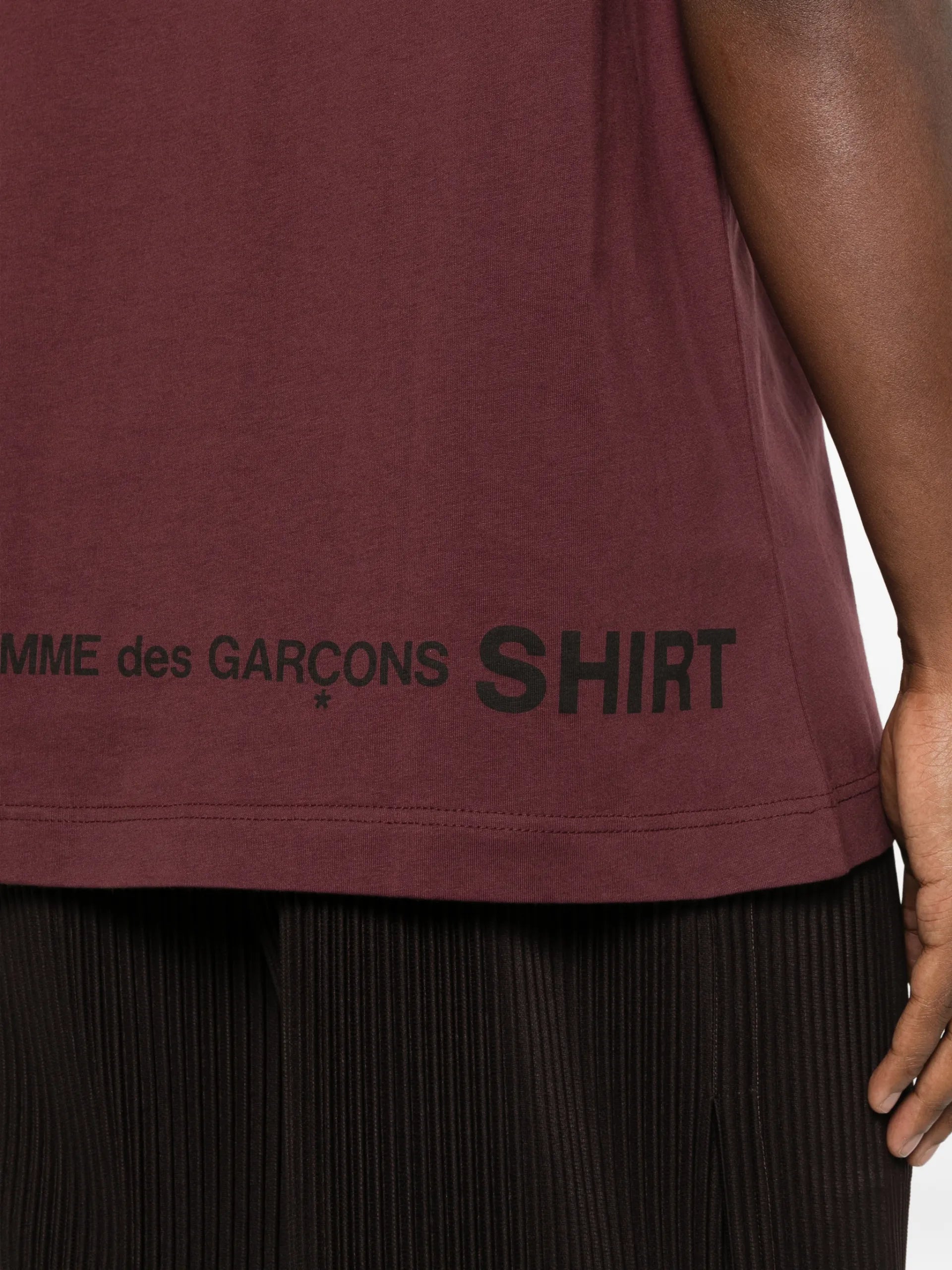 Comme Des Garçons Shirt Crew-neck T-shirt FQT016S26 Vue 5