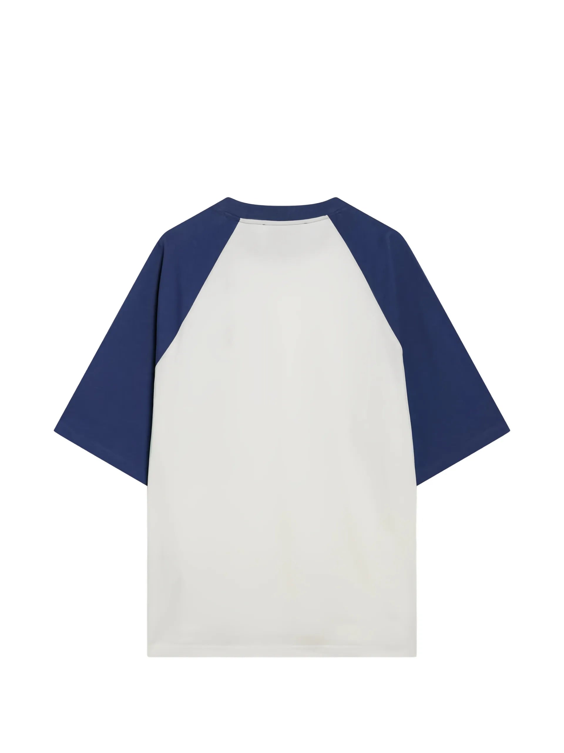 AMI Paris Ami De Coeur Two-tone Crochet-patch T-shirt