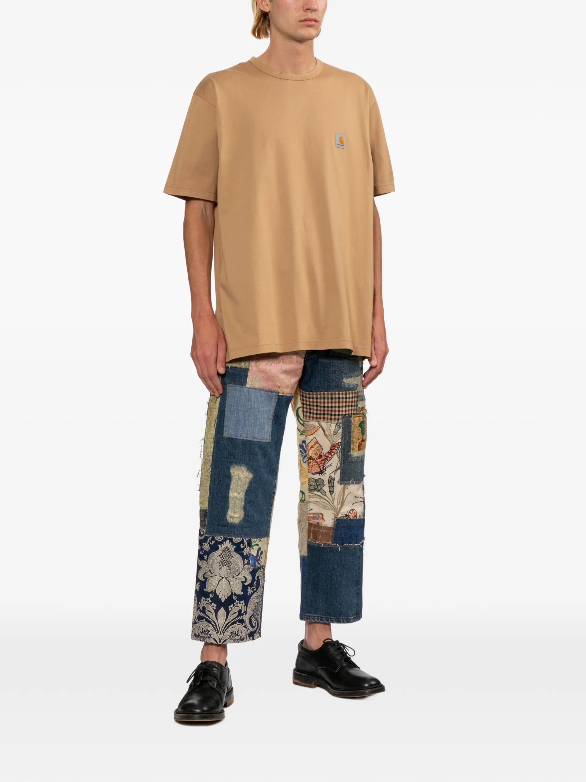 Junya Watanabe MAN X Carhartt Logo-patch T-shirt
