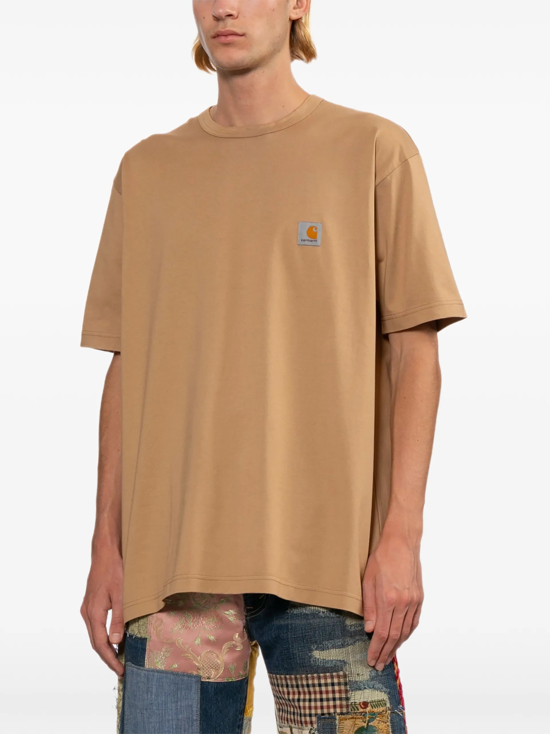 Junya Watanabe MAN X Carhartt Logo-patch T-shirt WQT908 Vue 3