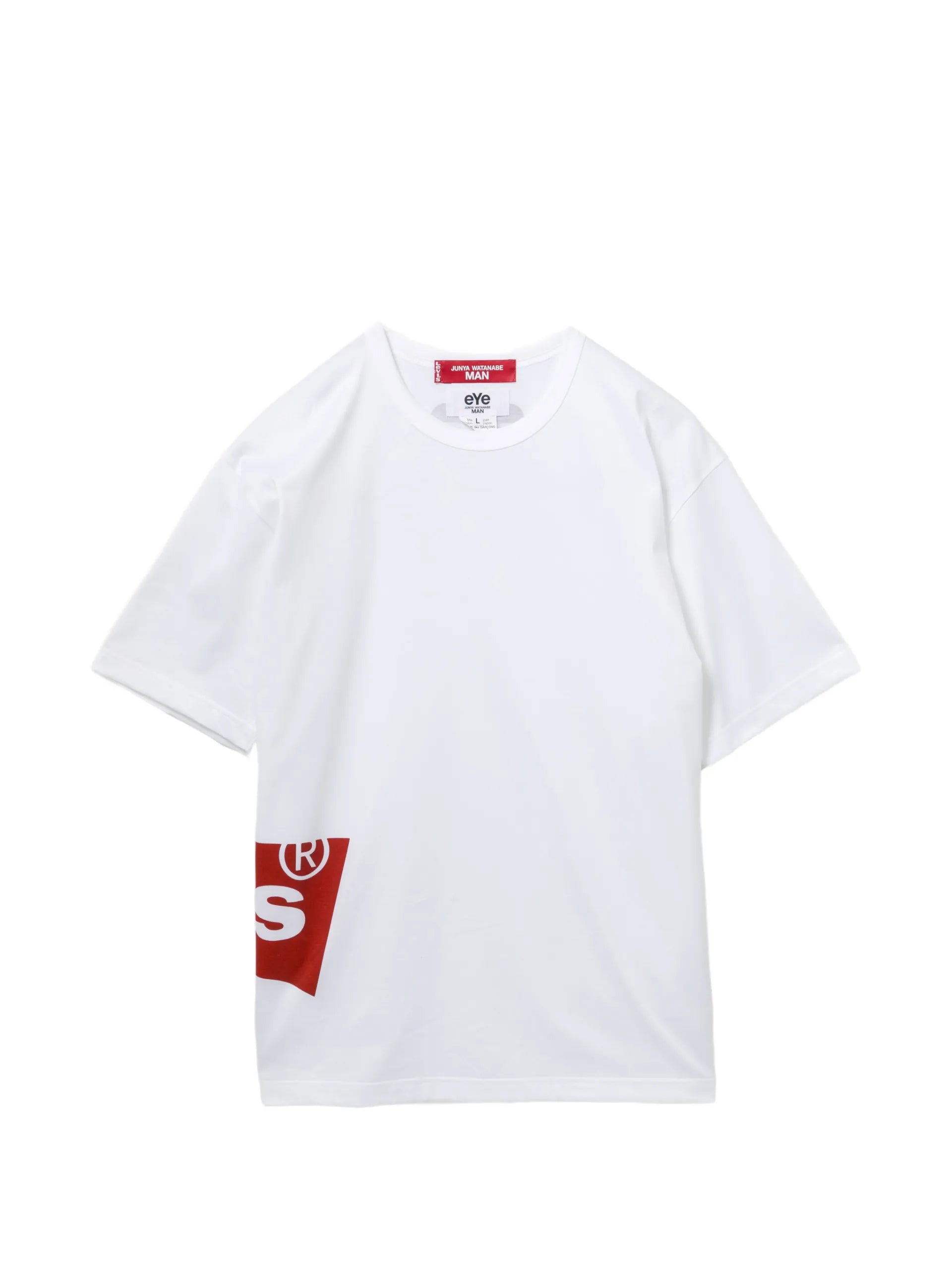 Junya Watanabe MAN X Levi's Logo-print T-shirt WQT910 Vue 1