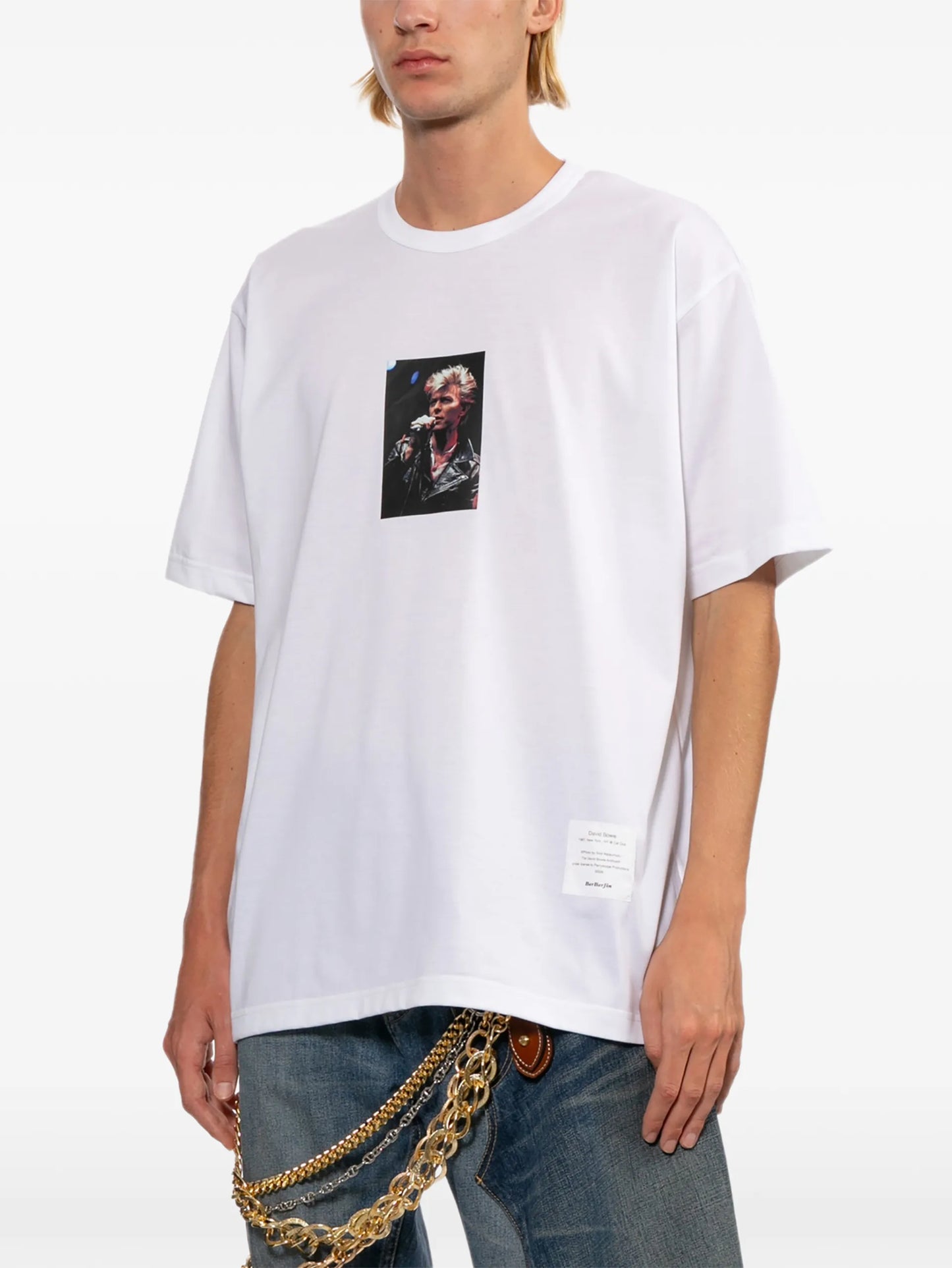 Junya Watanabe MAN David Bowie T-shirt WQT909 Vue 4