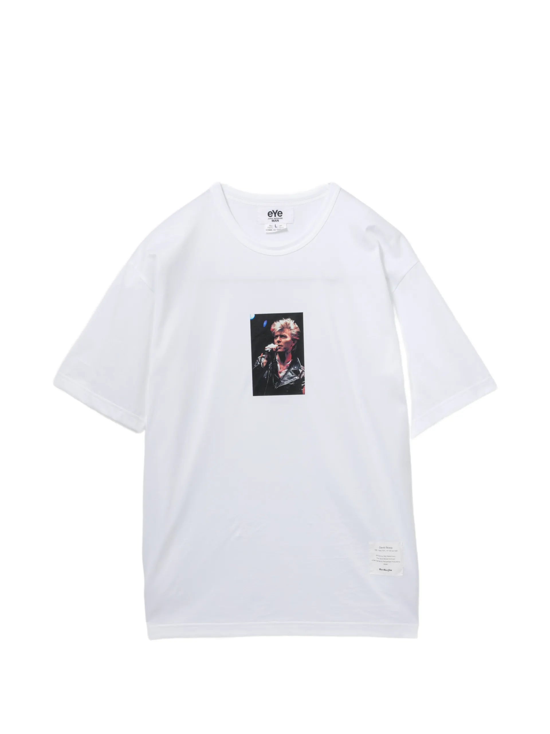 Junya Watanabe MAN David Bowie T-shirt WQT909 Vue 1
