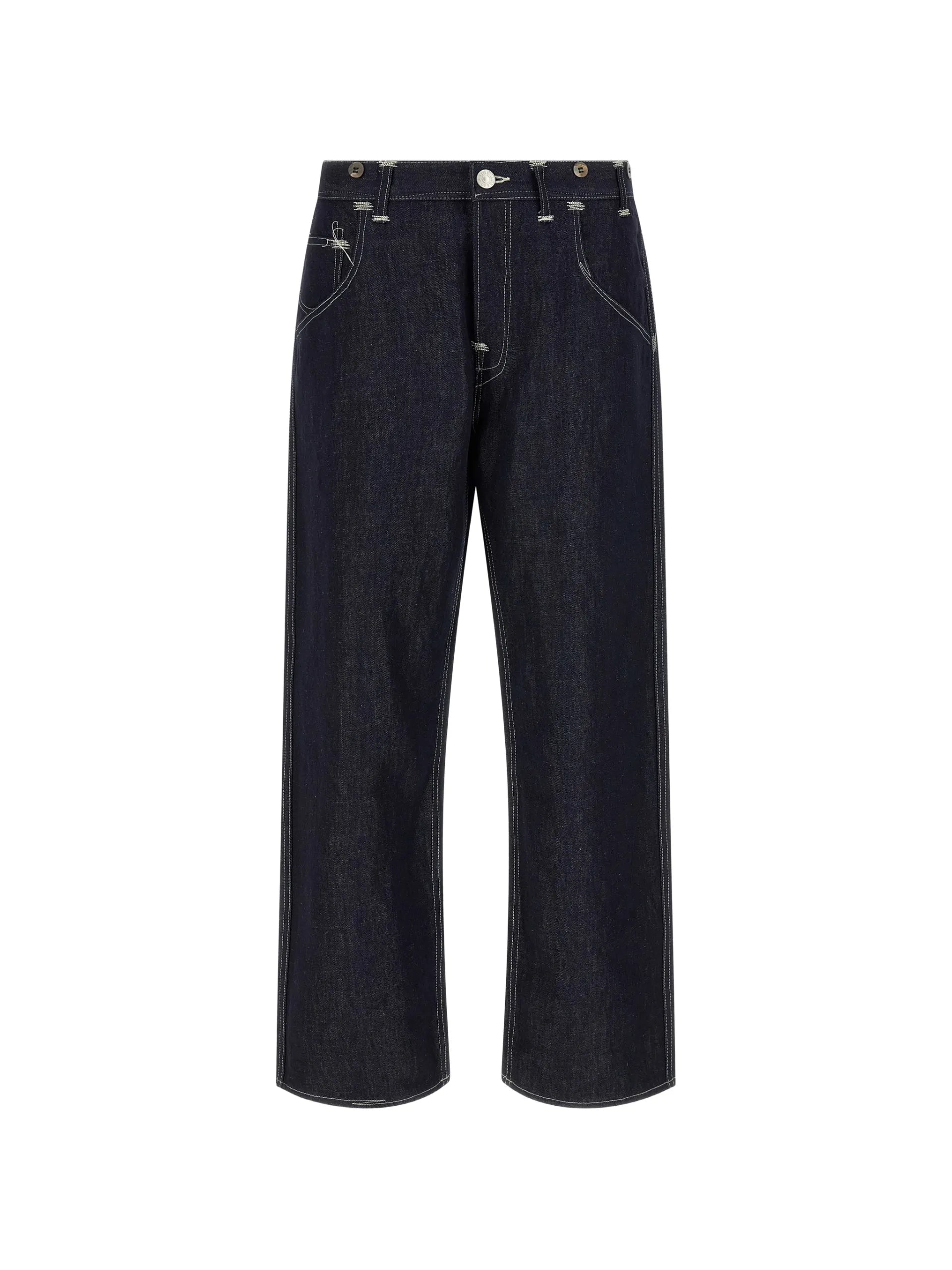 Junya Watanabe MAN X Levis Contrast-stitch Straight-leg Jeans - Junya Watanabe MAN | Le Block Lyon