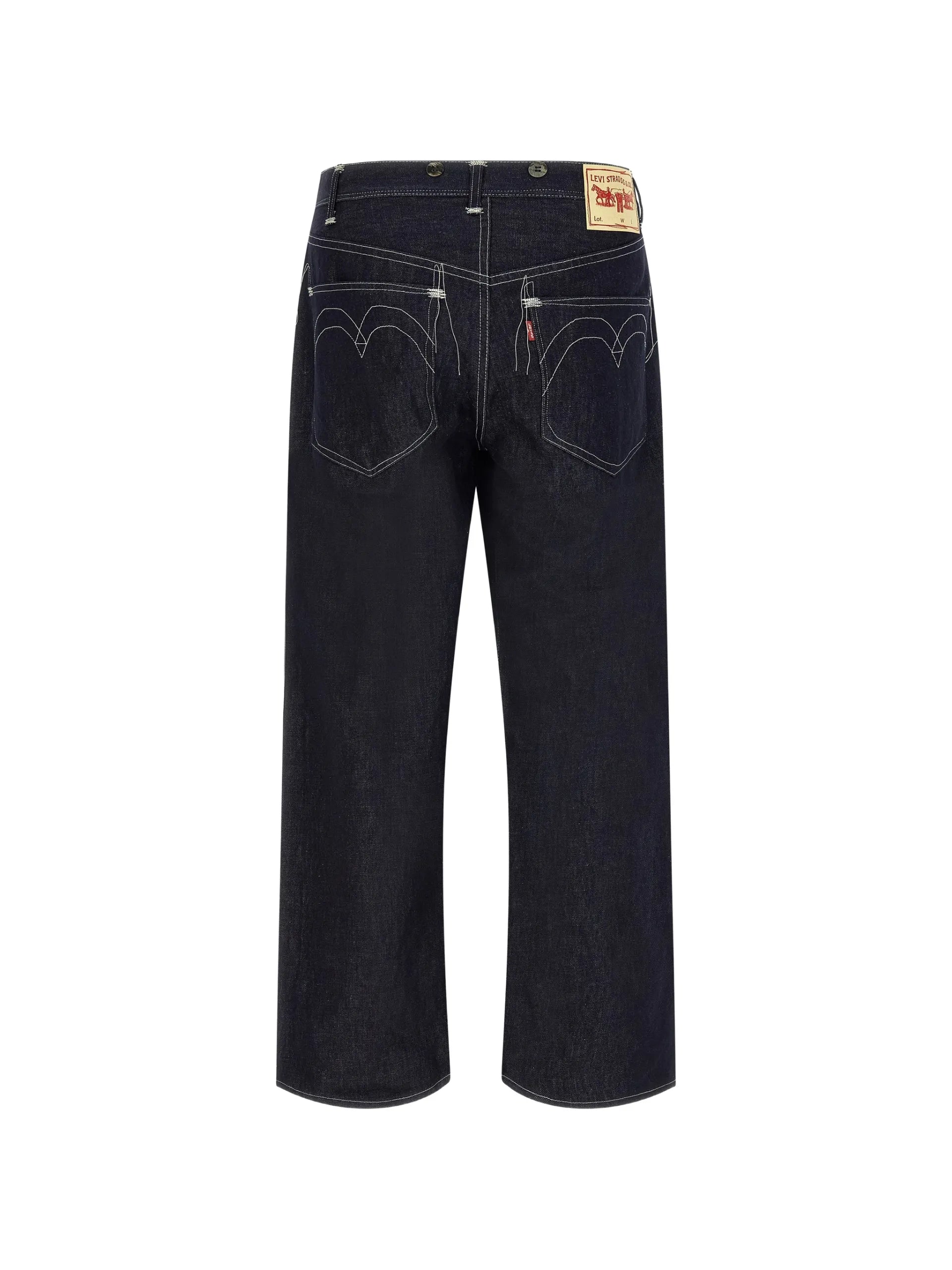 Junya Watanabe MAN X Levis Contrast-stitch Straight-leg Jeans