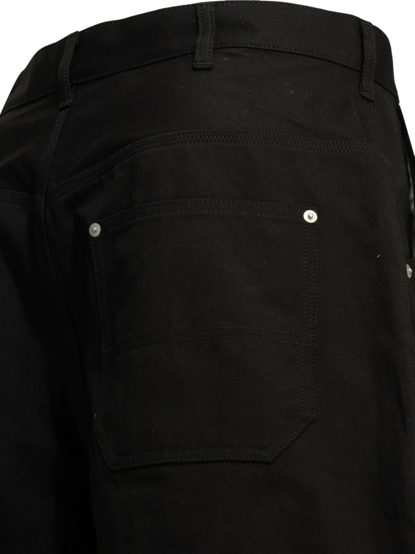 Comme Des Garçons Homme Pleated Cotton Shorts HQP028S261BLACK Vue 4