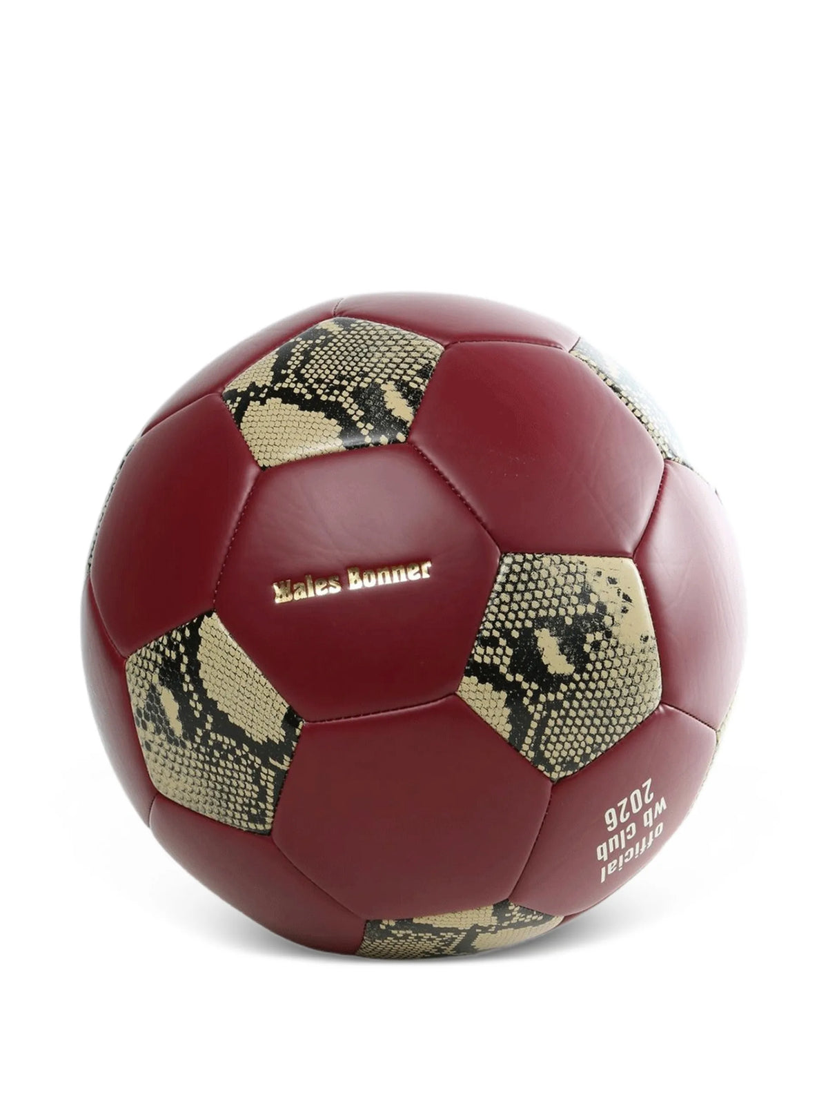 adidas x Wales Bonner snakeskin-print panelled football  coloris Red - vue 2