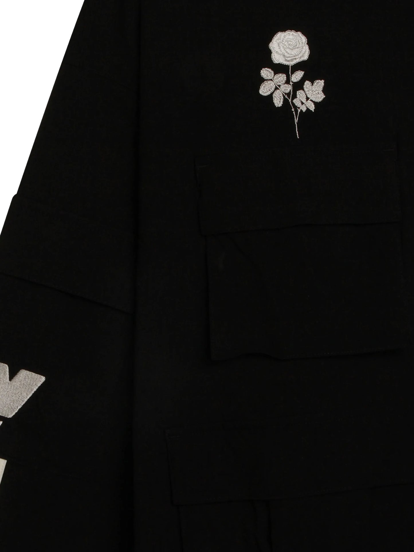 Adidas X Willy Chavarria Embroidered Jacket KW1732 Vue 4