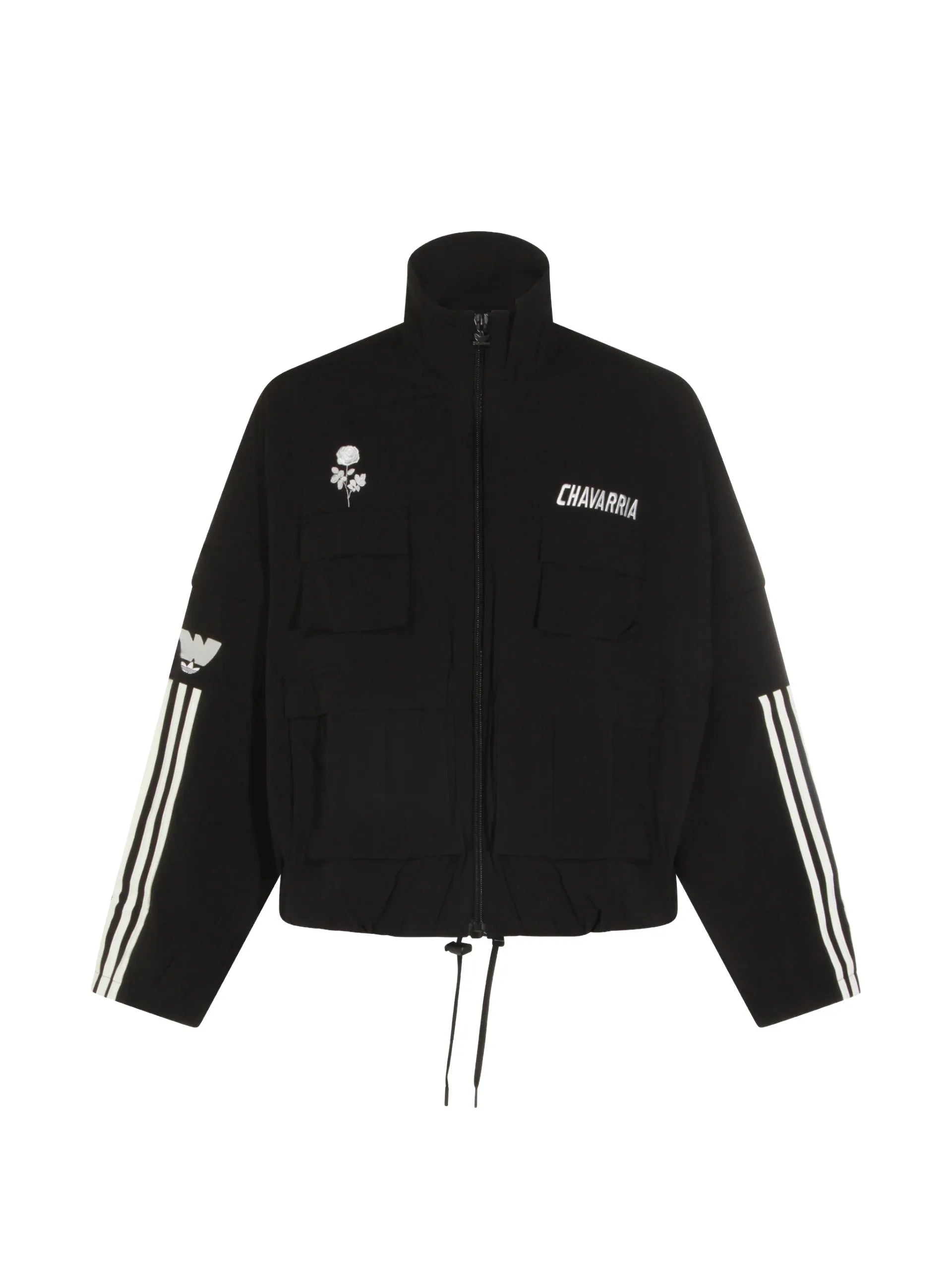 Adidas X Willy Chavarria Embroidered Jacket KW1732 Vue 1
