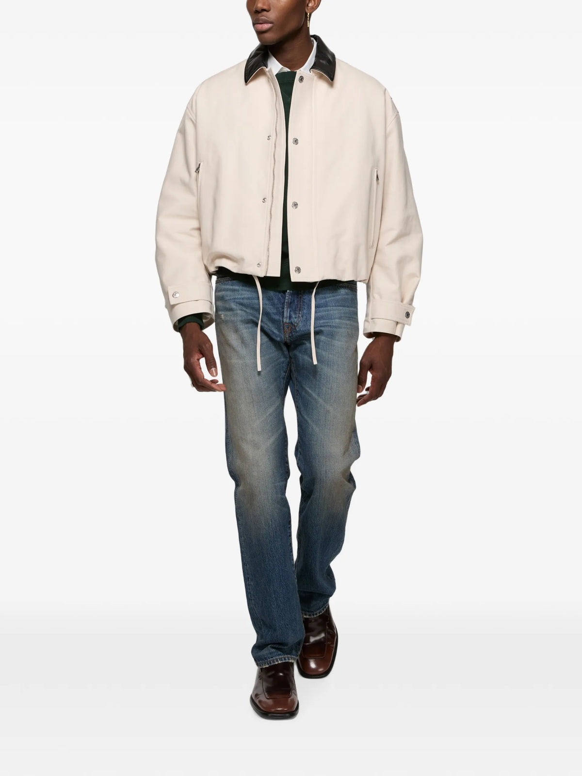 Acne Studios regular-fit jeans - 1996M coloris Blue - vue 2