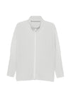 Homme Plissé Issey Miyake plissé zip-up shirt coloris Grey