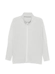 Homme Plissé Issey Miyake plissé zip-up shirt coloris Grey